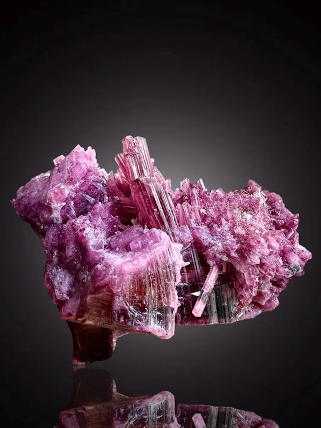 Incredible Russian rubellite with multiple