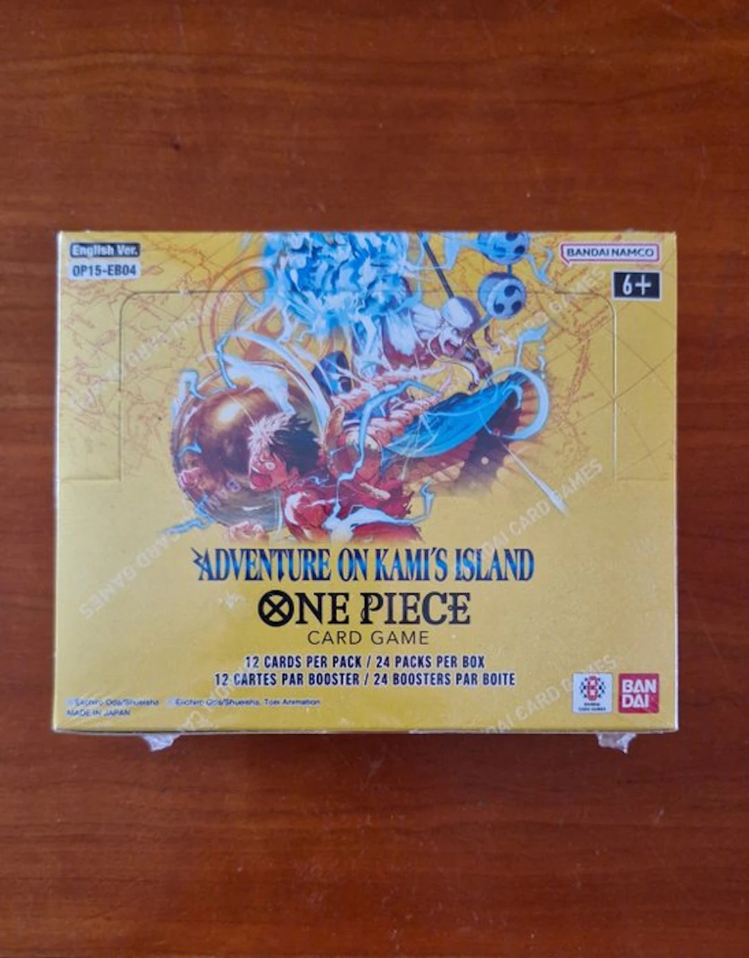 Bandai - 1 Booster box - One Piece - OP15-EB04 Adventure on kami's island