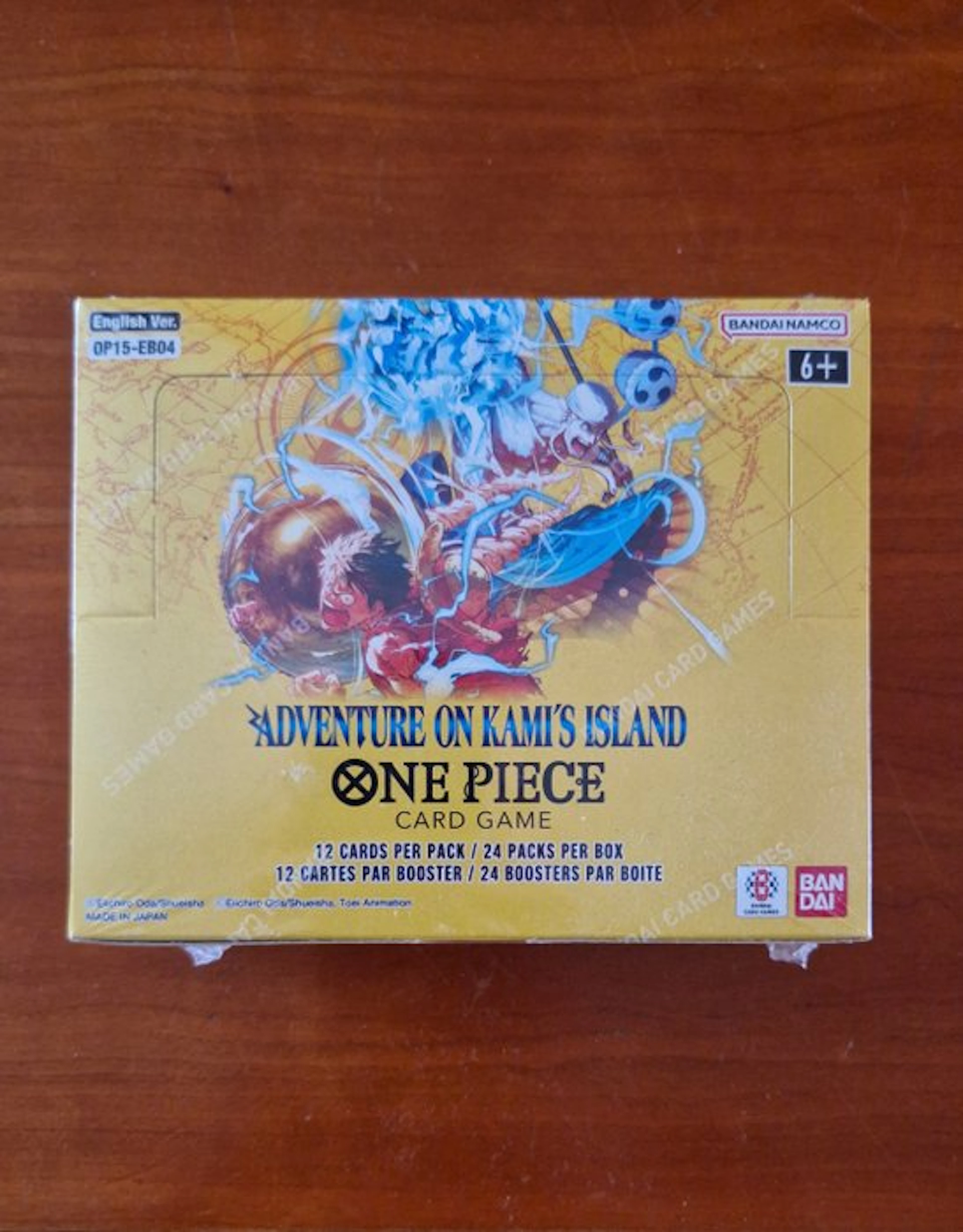 Bandai - 1 Booster box - One Piece - OP15-EB04 Adventure on kami's island