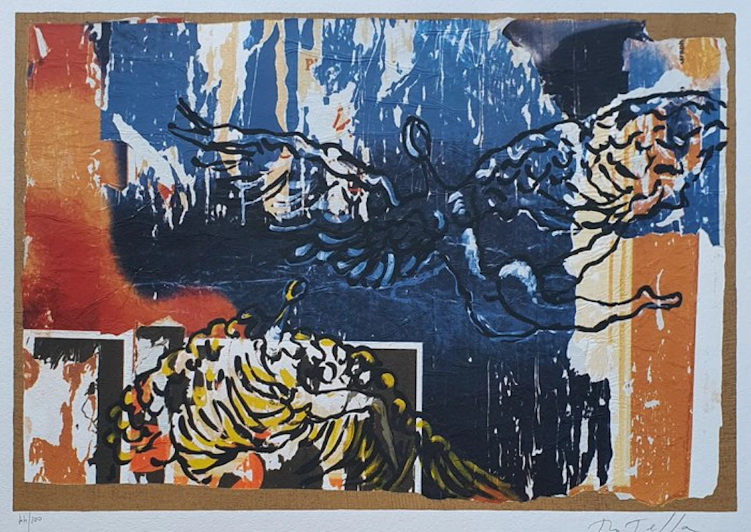 Mimmo Rotella (1918-2006) - L'angelo cattivo