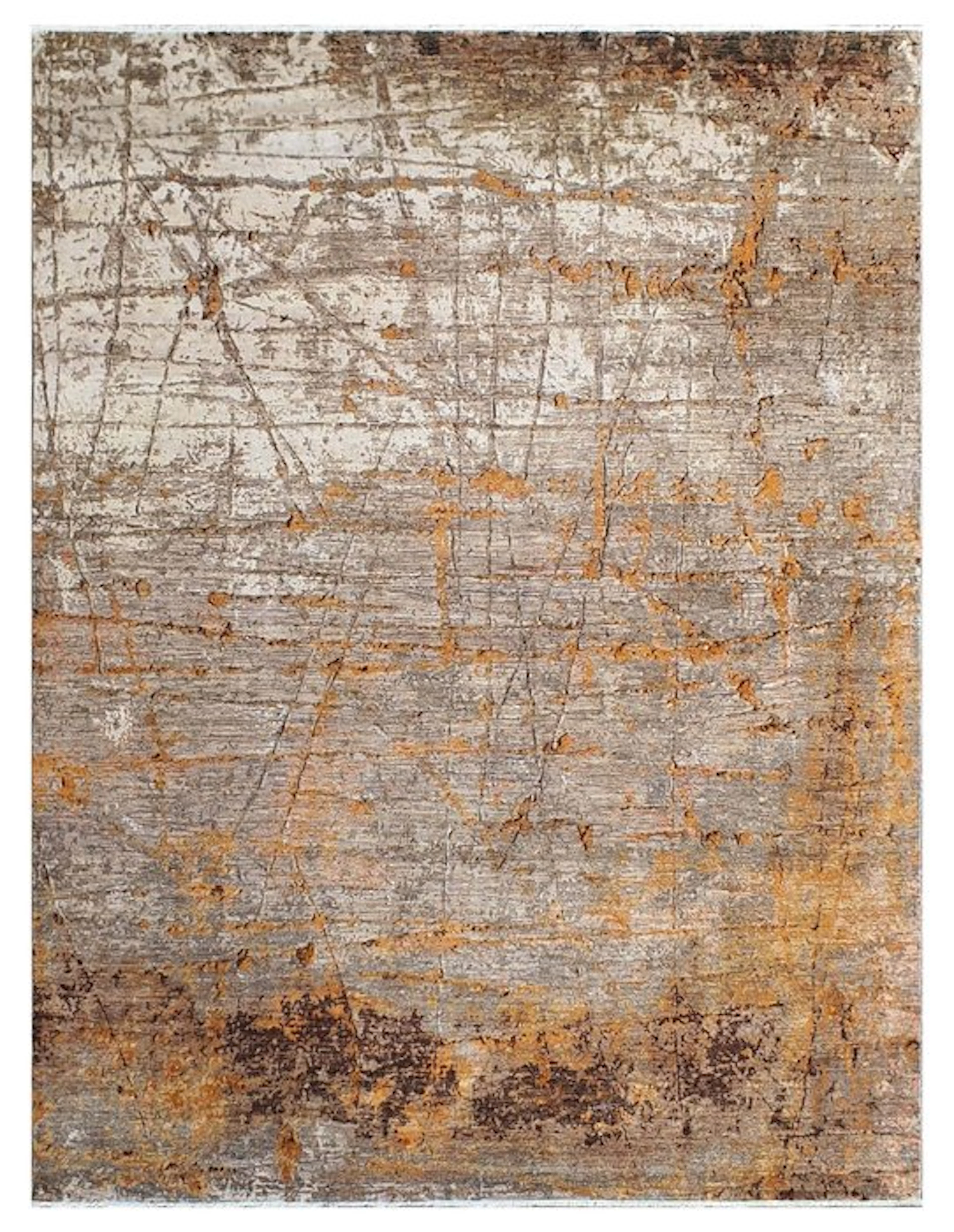 Designer silk rug - Rug - 367 cm - 274 cm
