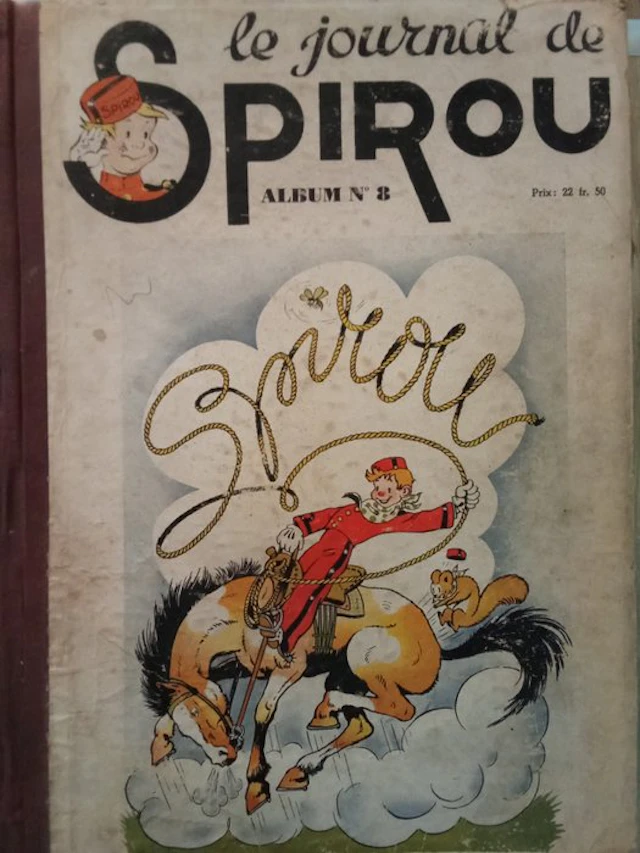 Spirou (magazine) - Recueil N°8 - 1 Album - First edition - 1941