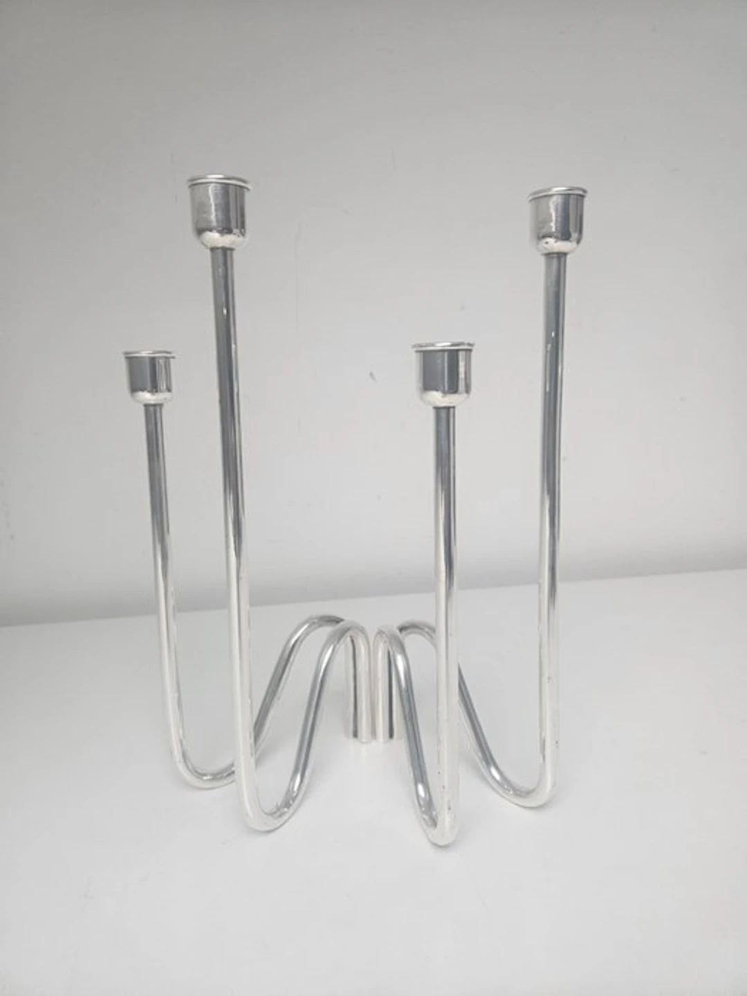 Lino Sabattini - Candelabrum Flame - Silverplated