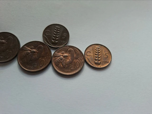 Italy, Kingdom Lotto 5 monete 5/10 Centesimi (No reserve price)