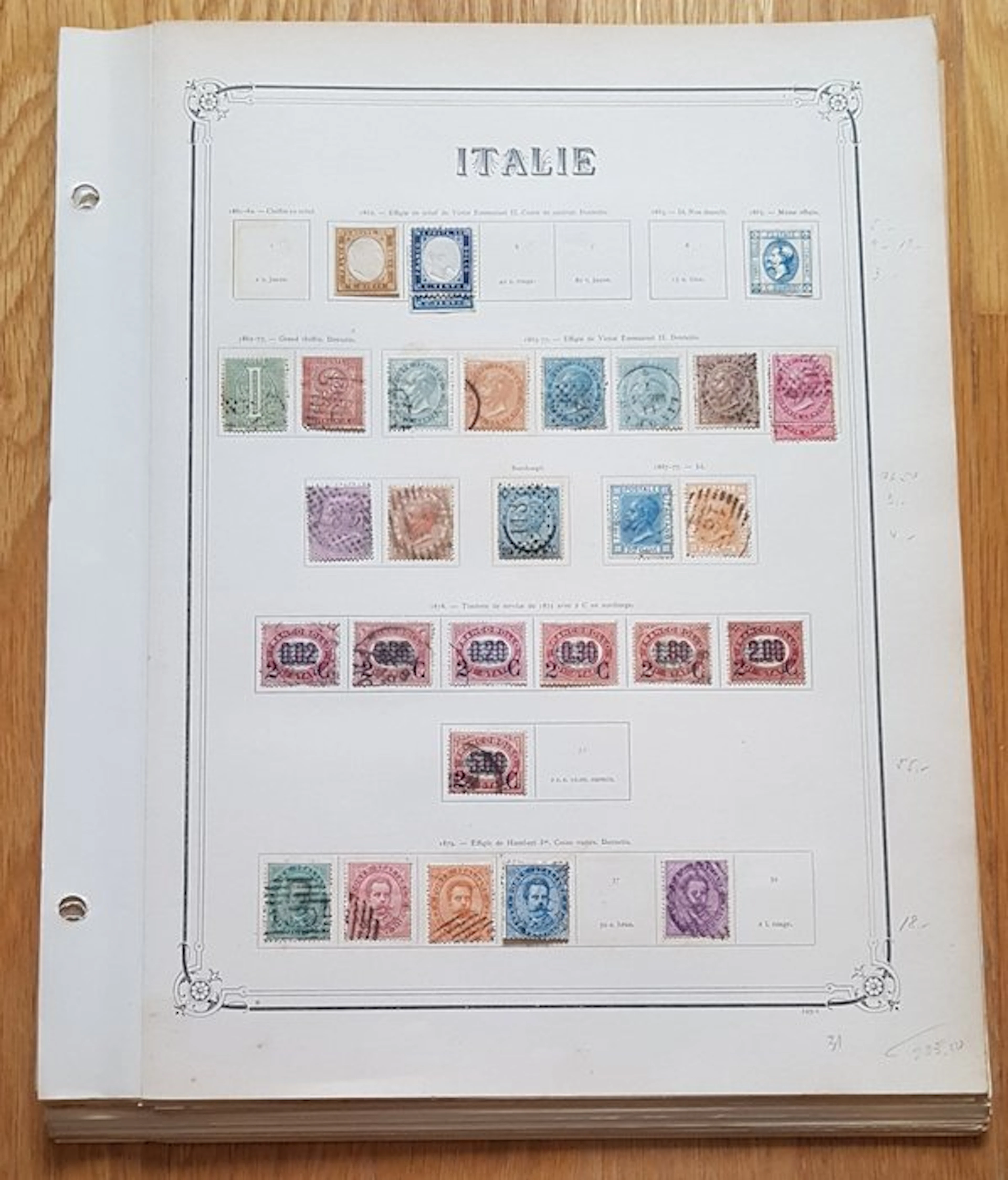 Italy 1847/1984 - Antique collection with interesting values