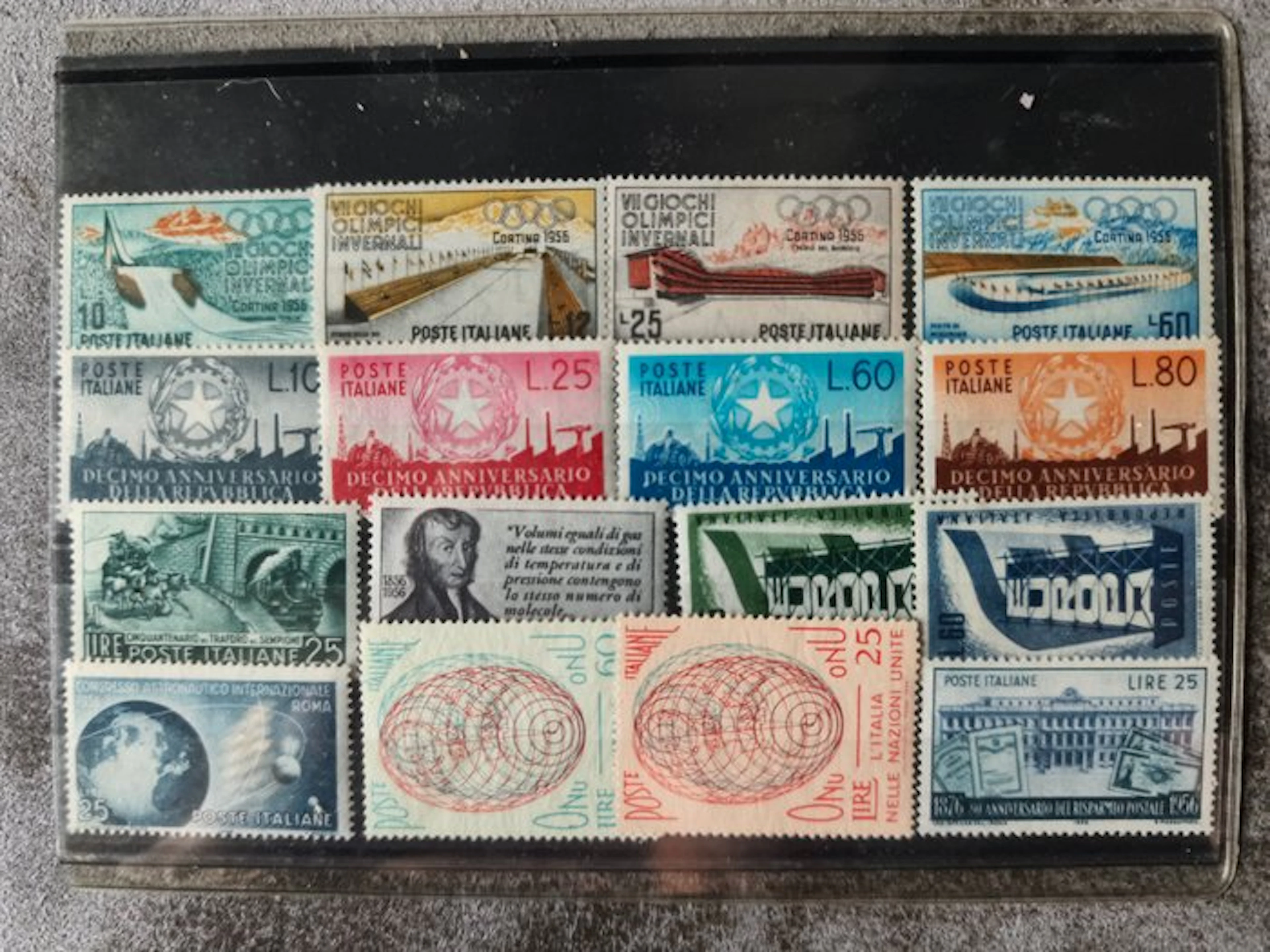 Italy 1956/1967 - Complete issues of Ordinary Mail