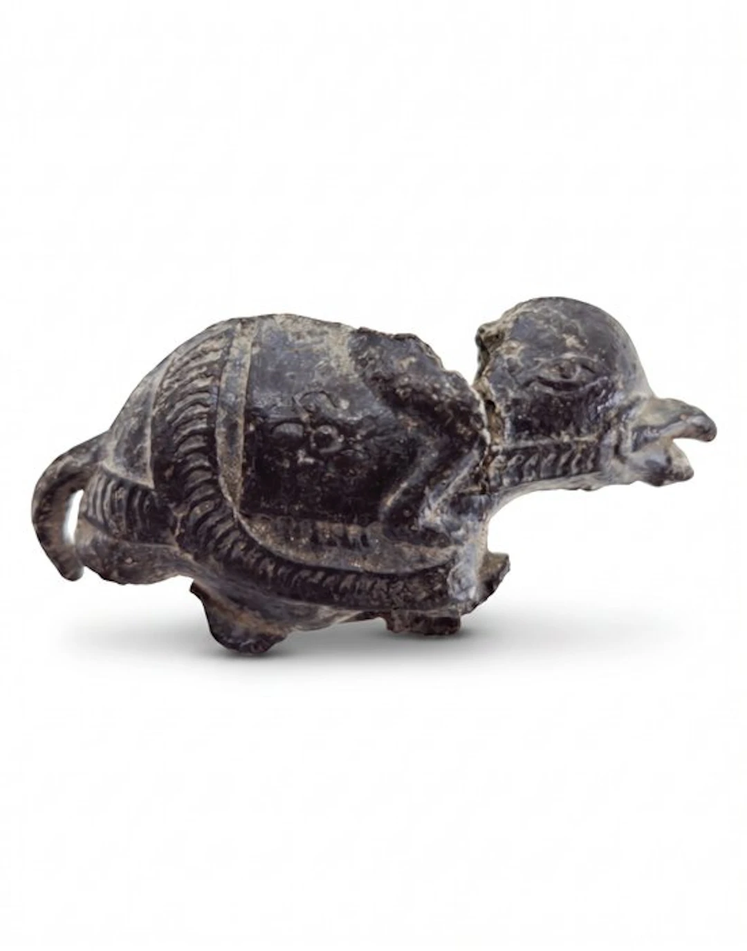 Cast Divine Rider on Sacred Bird Gajah Mina Amulet...