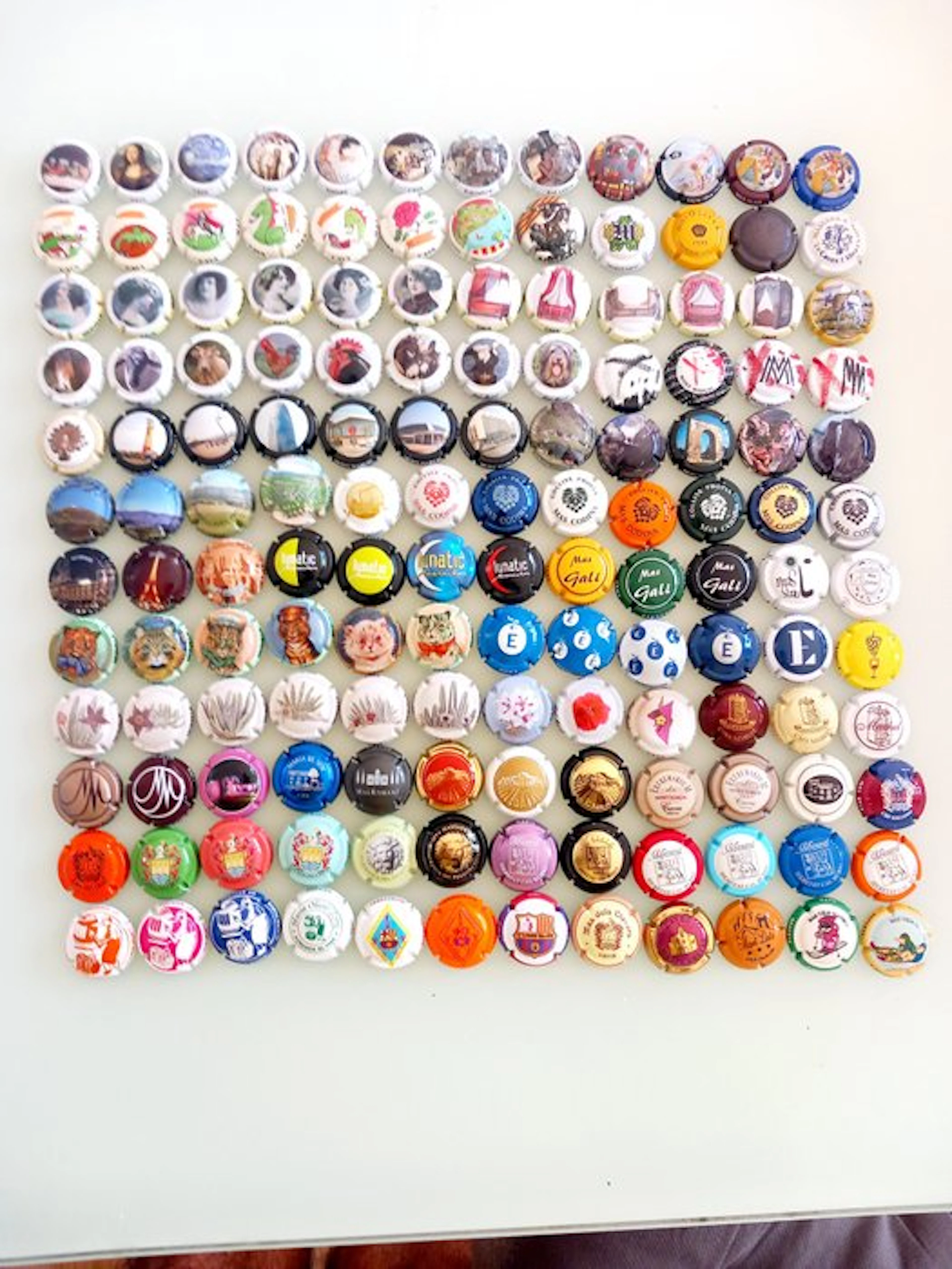 Champagne capsules (144) - Metal - MULTI-THEME CAPSULES.