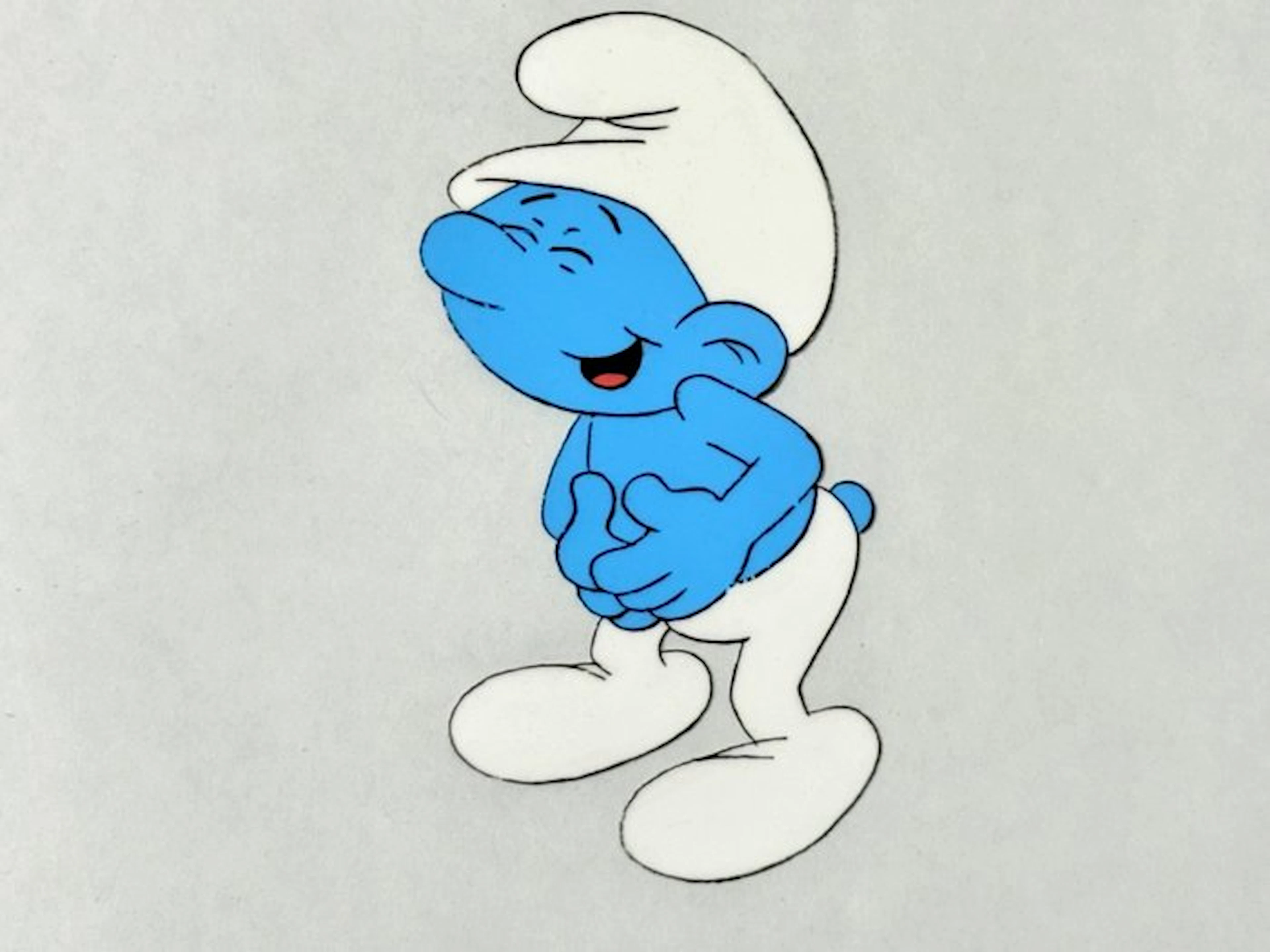 Hanna-Barbera - Original Animation cel - The Smurfs (1981)