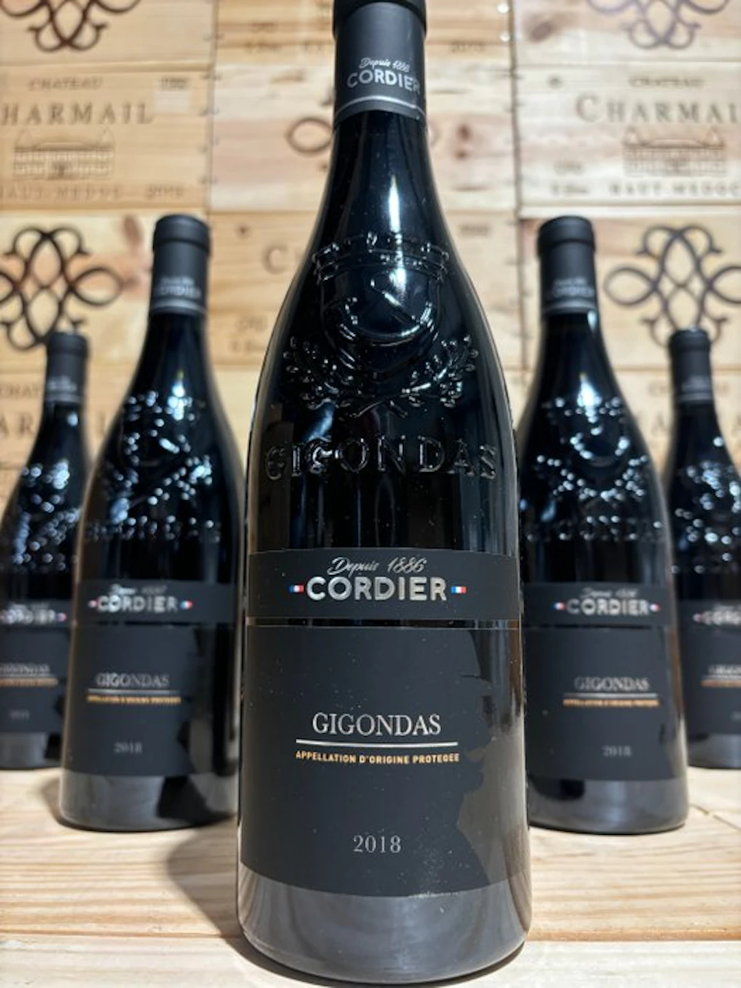2018 Domaine Cordier Gigondas - Gigondas - 6 Bottles (0.75L)