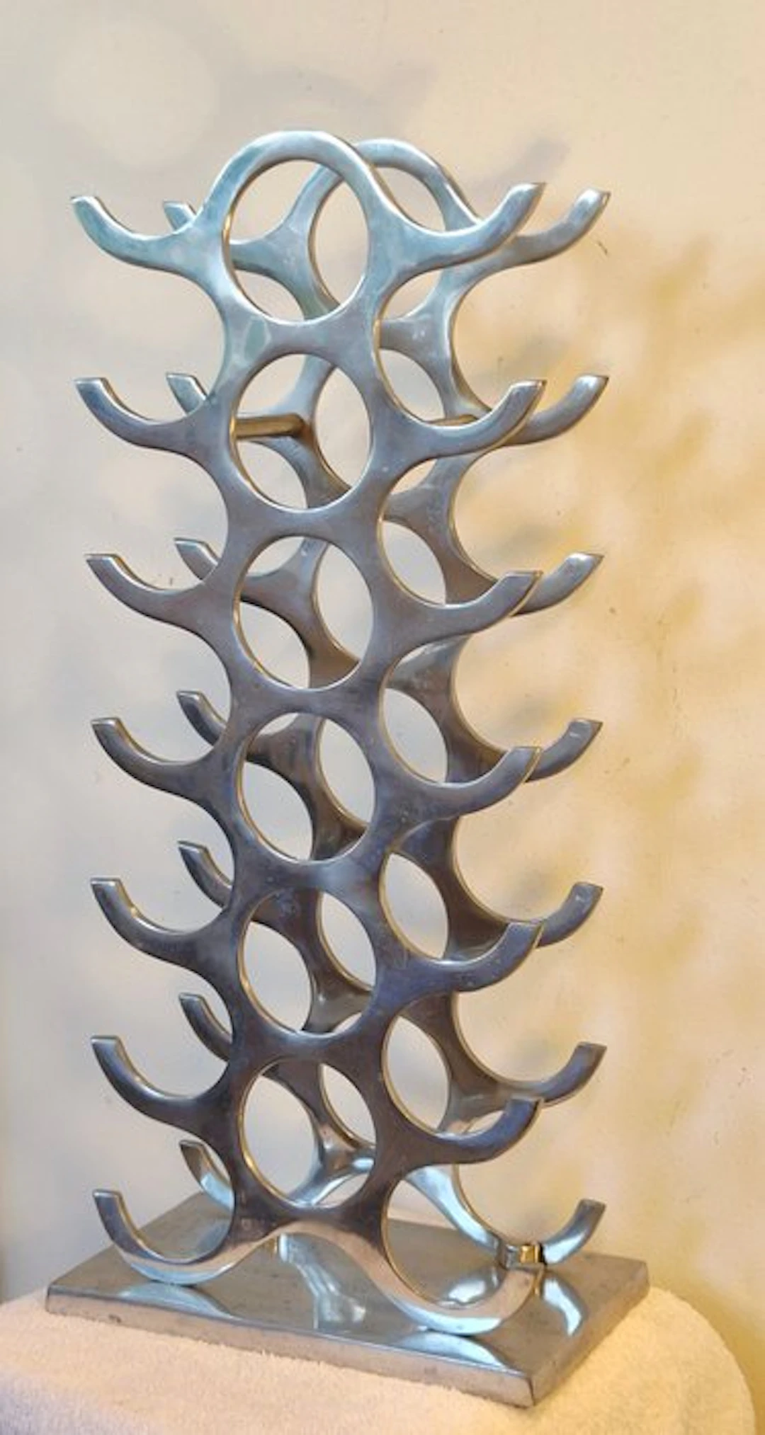 Michael Noll - Wine rack - Aluminium - 18 bottles