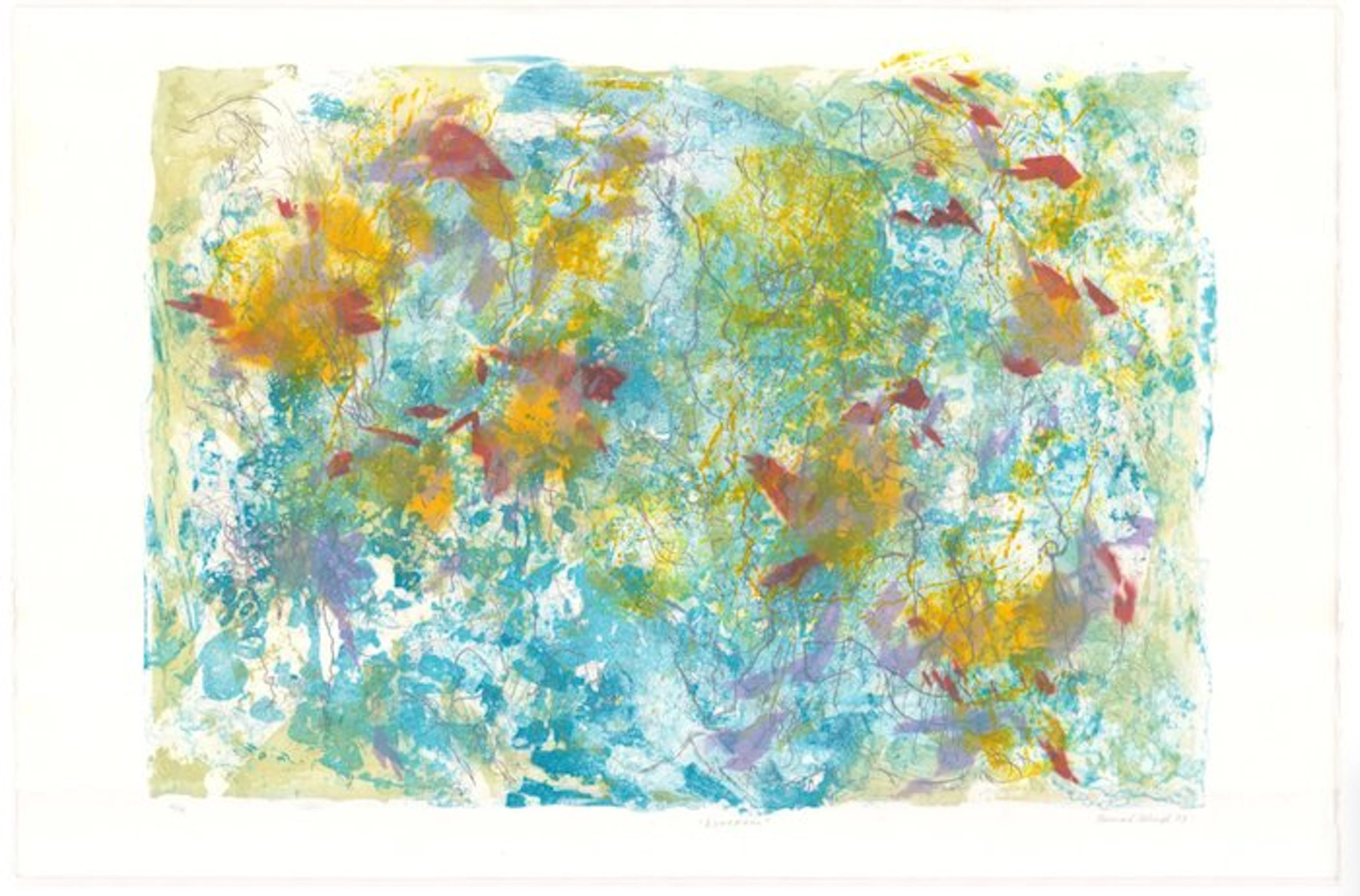 Bernard Schultze (1915-2005) - Aquamarin
