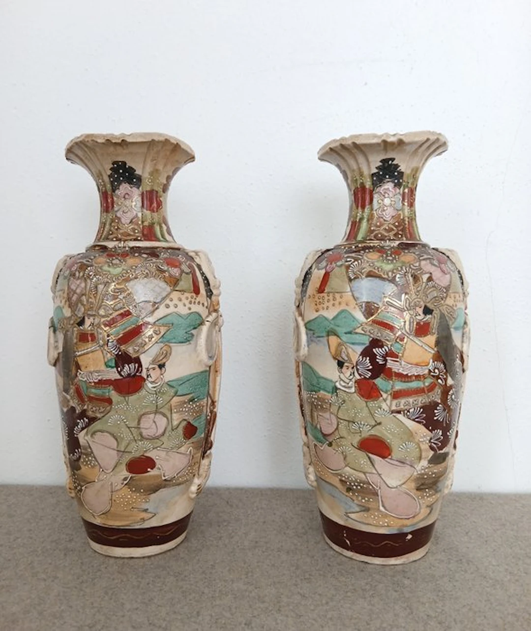 Baluster vase - Earthenware - Japan - Satsuma (No reserve price)