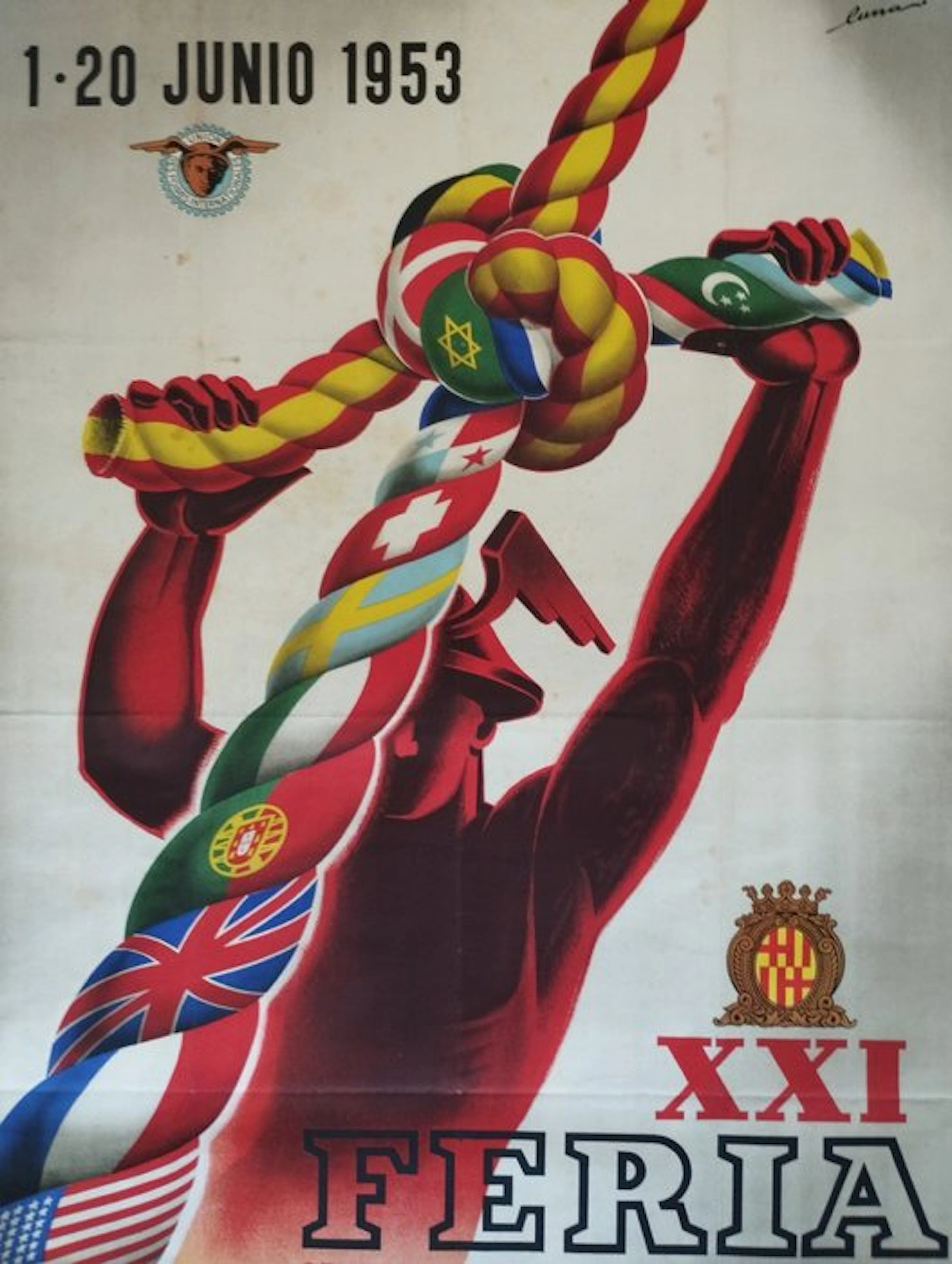 Luna - XXI Feria. Barcelona. 1953