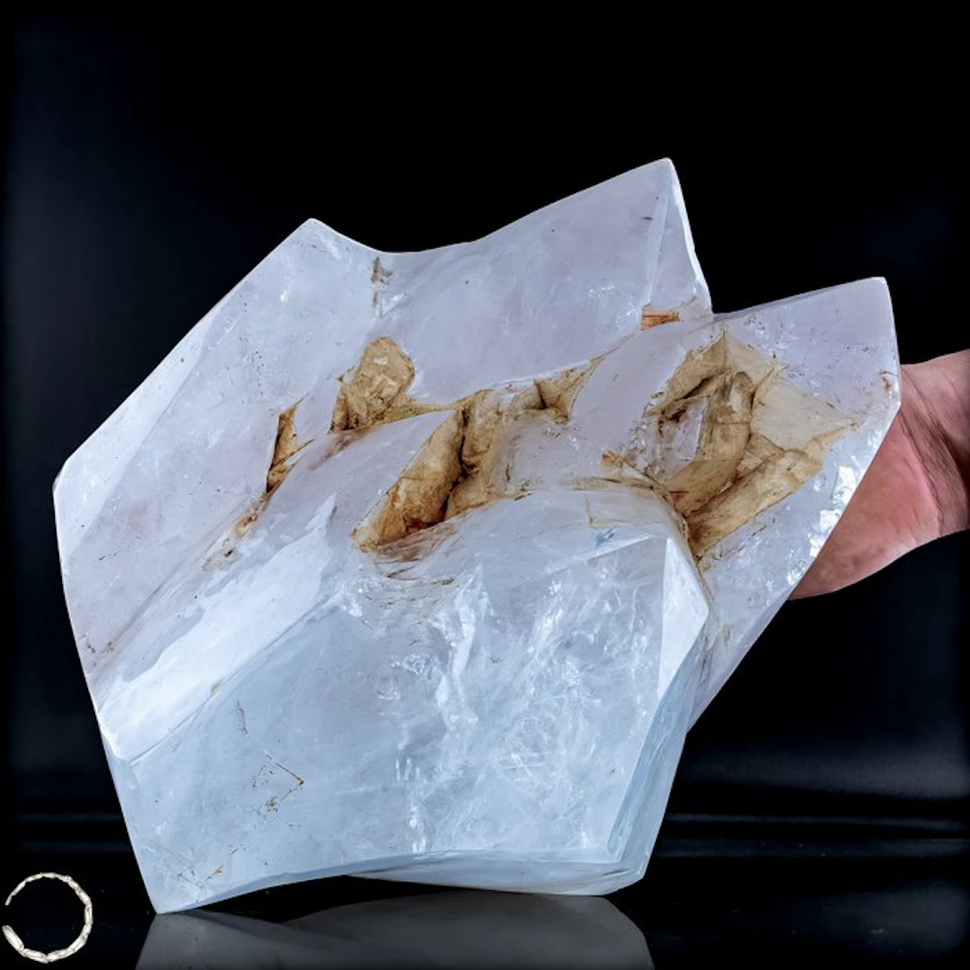 Lemurian Quartz – Monumental crystal step with...