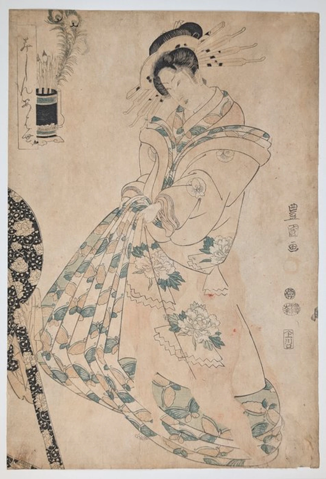 UTAGAWA TOYOKUNI I — EDO-PERIOD BEAUTY (BIJIN-GA)