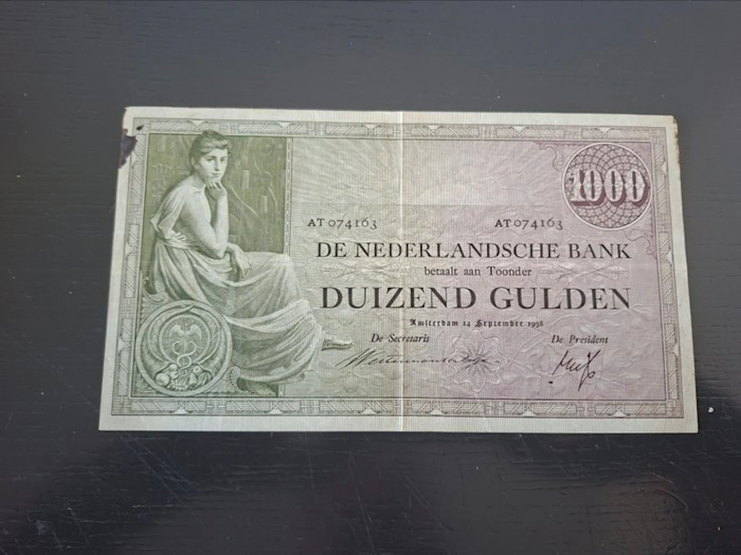 Netherlands. - 1000 Gulden - 1938 - Nvph 151 (No reserve price)