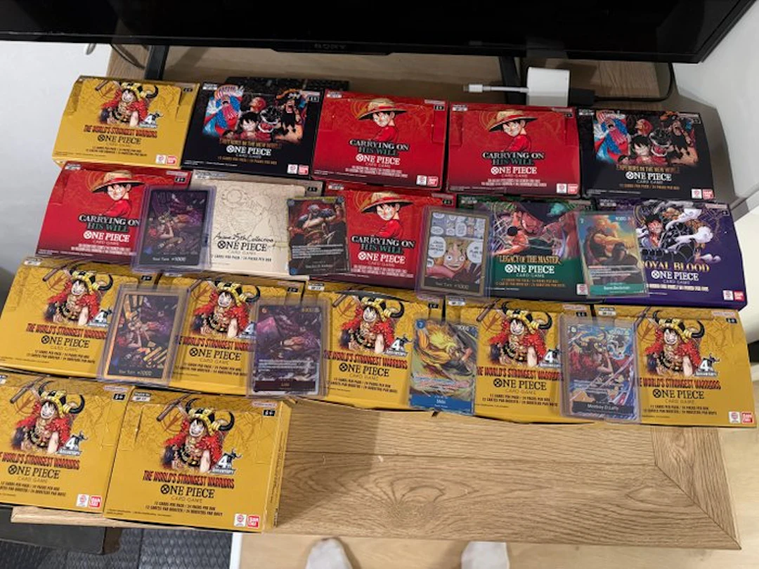 Bandai - 17 Booster box - One Piece - Bulk 11 kg carte OP!
