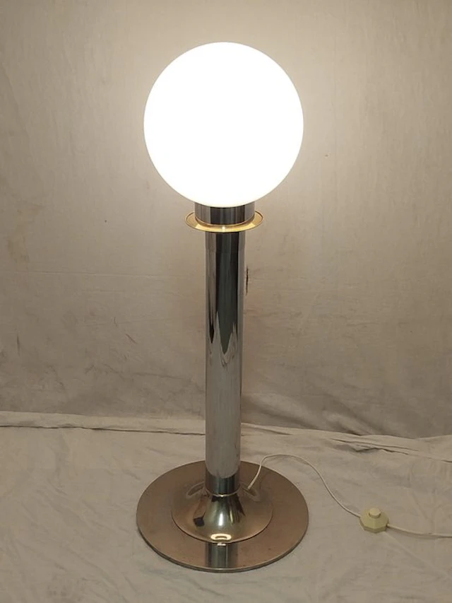 Lamp - Steel - Two-tone floor lamp