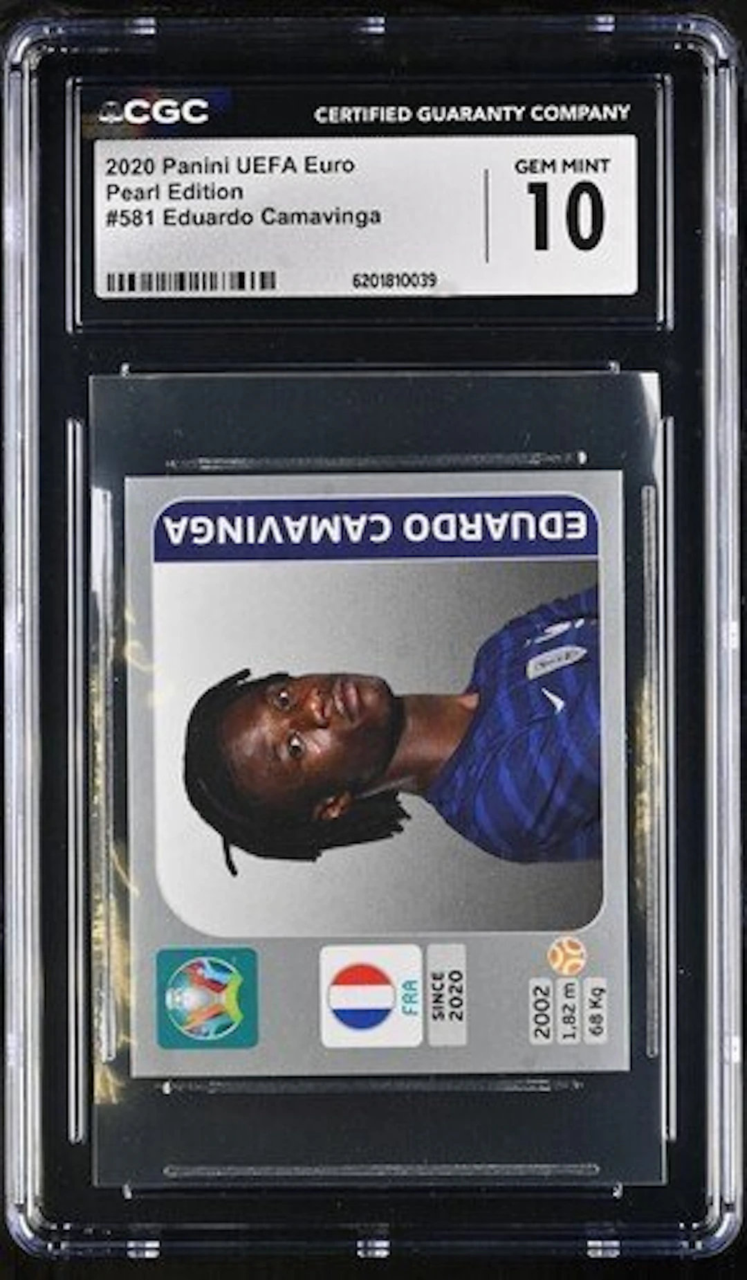 2020 Panini Eduardo Camavinga #581 - Panini UEFA Euro...