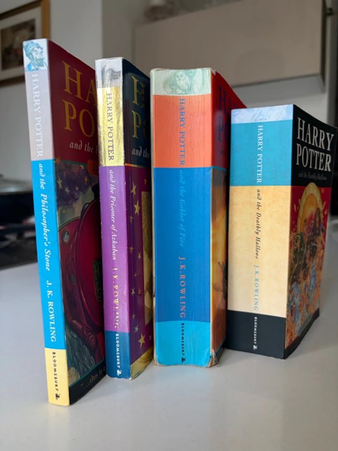 J. K. Rowling - Harry Potter books 1-3-4-7 - 1997