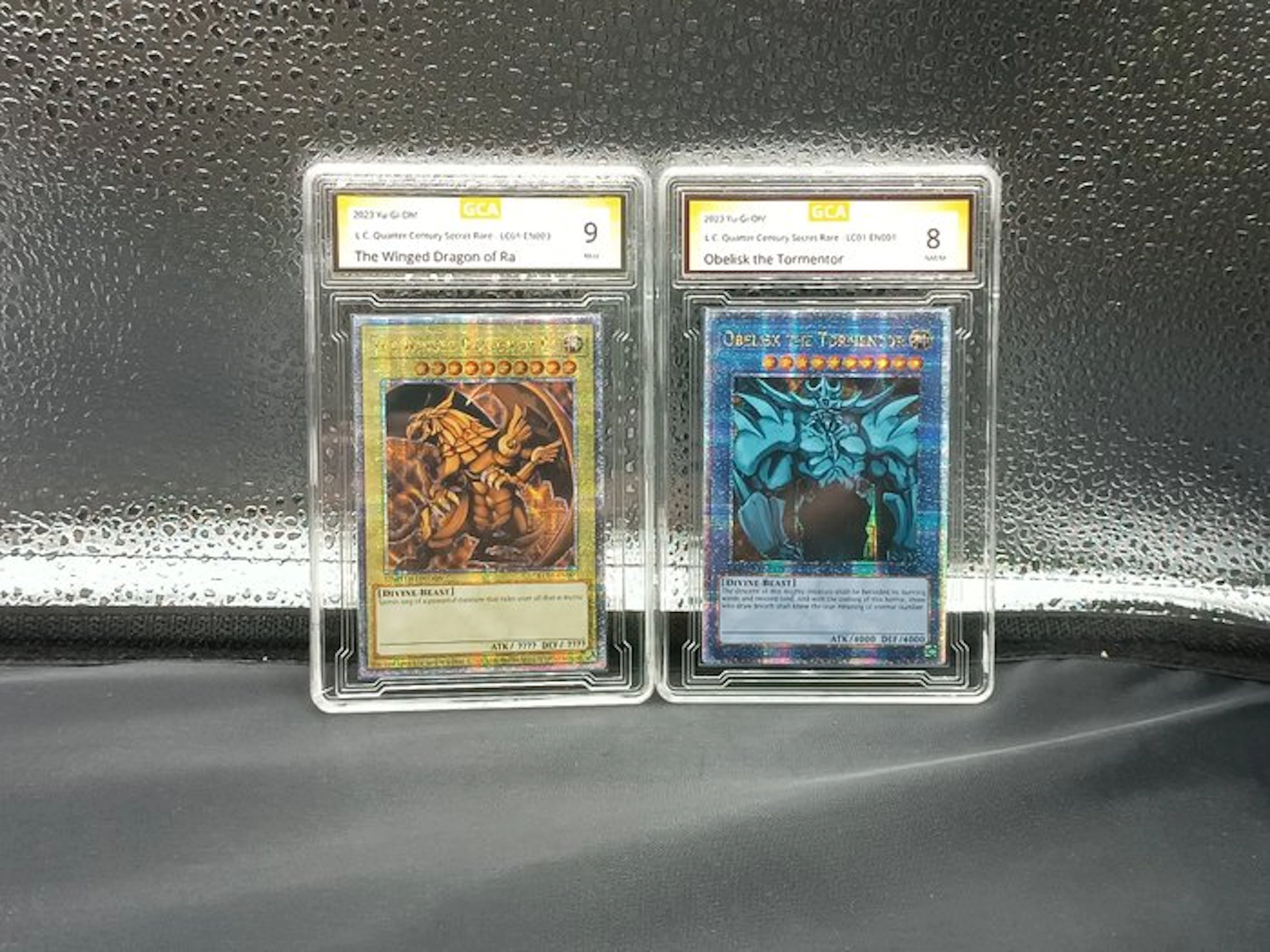 Konami - 2 Card - Yu-Gi-Oh! - Obelisk the Tormentor & The...