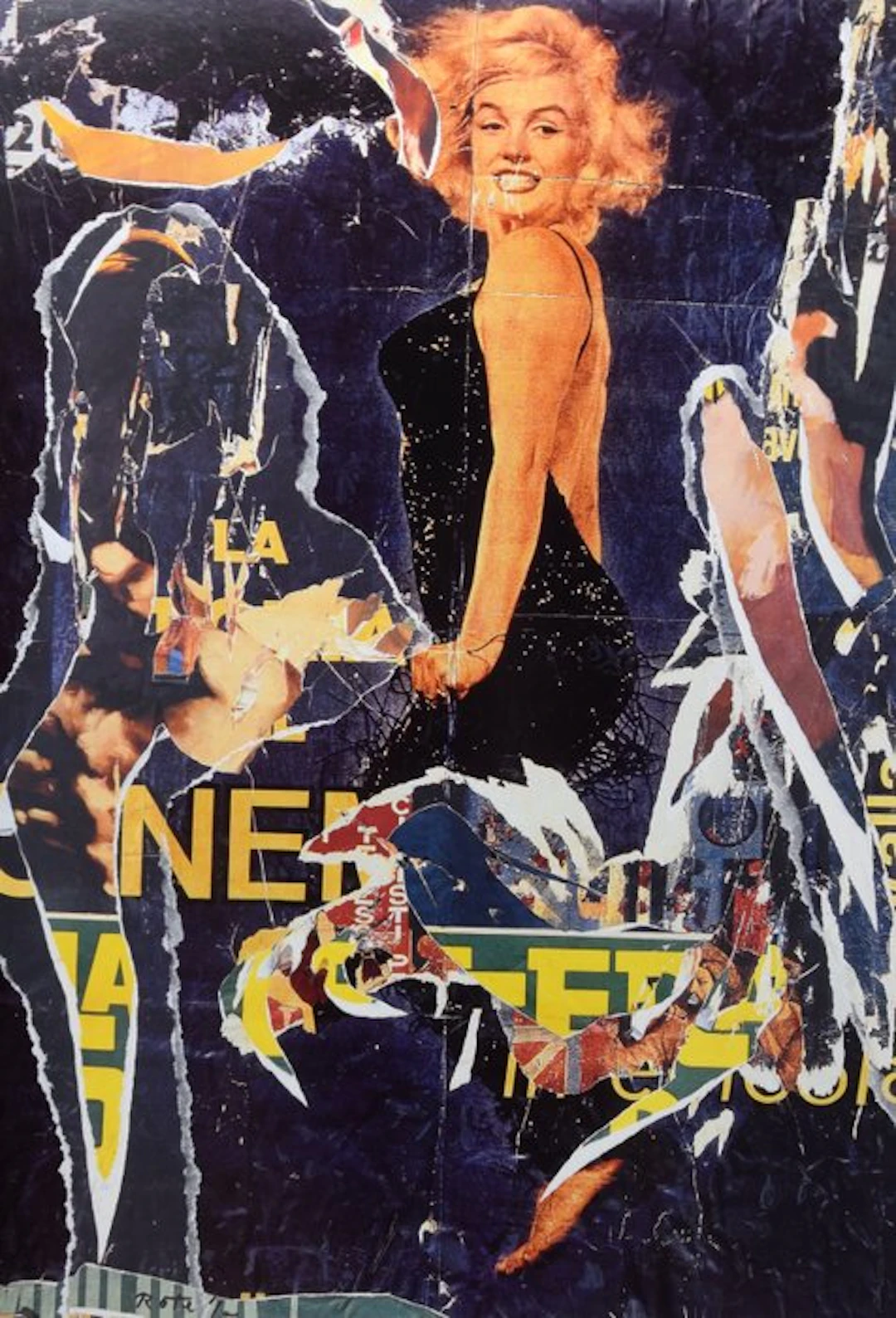 Mimmo Rotella (1918-2006) - Marilyn - Ah Stona Sempre
