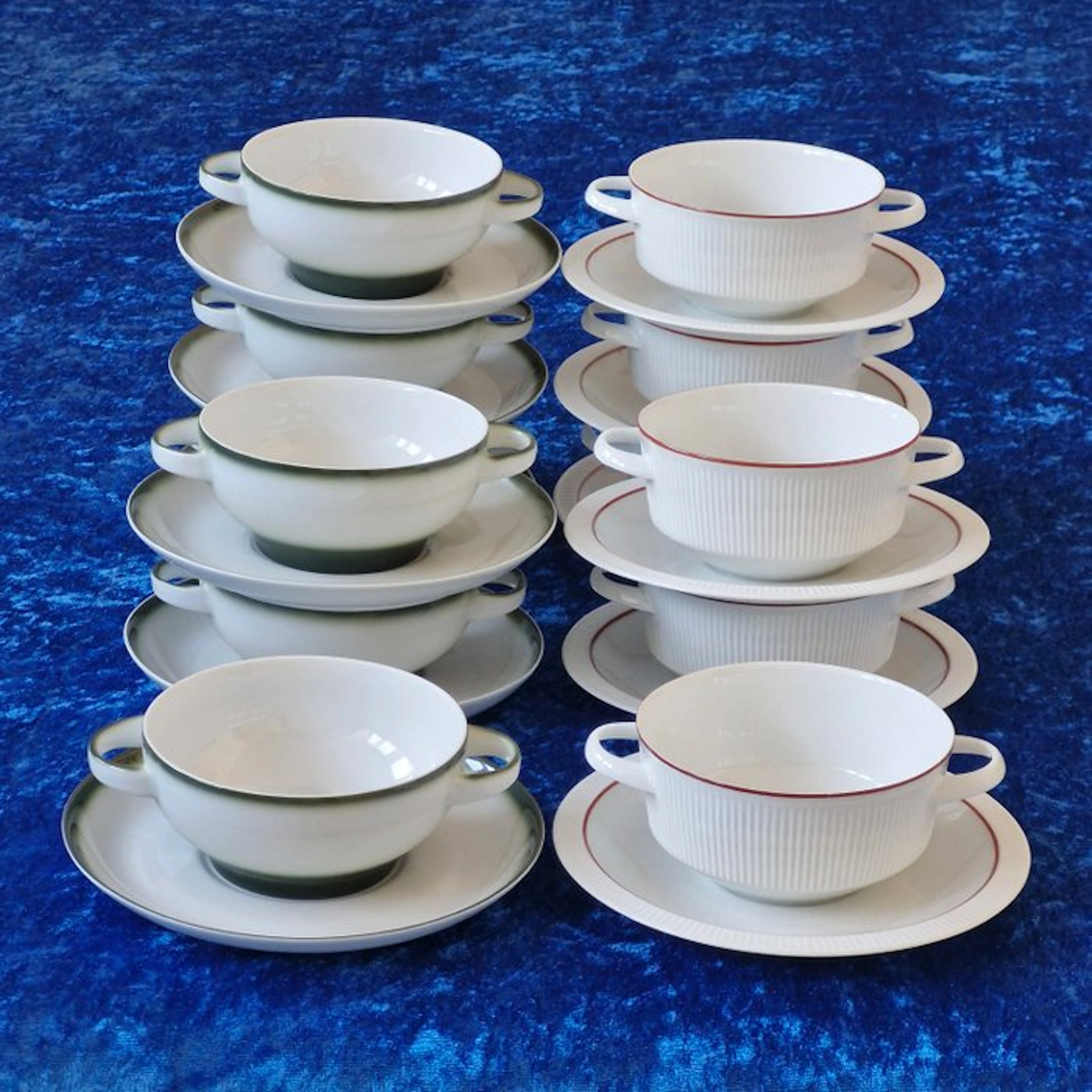 Arzberg - Soup bowl (24) - Passau en Secunda - Porcelain...