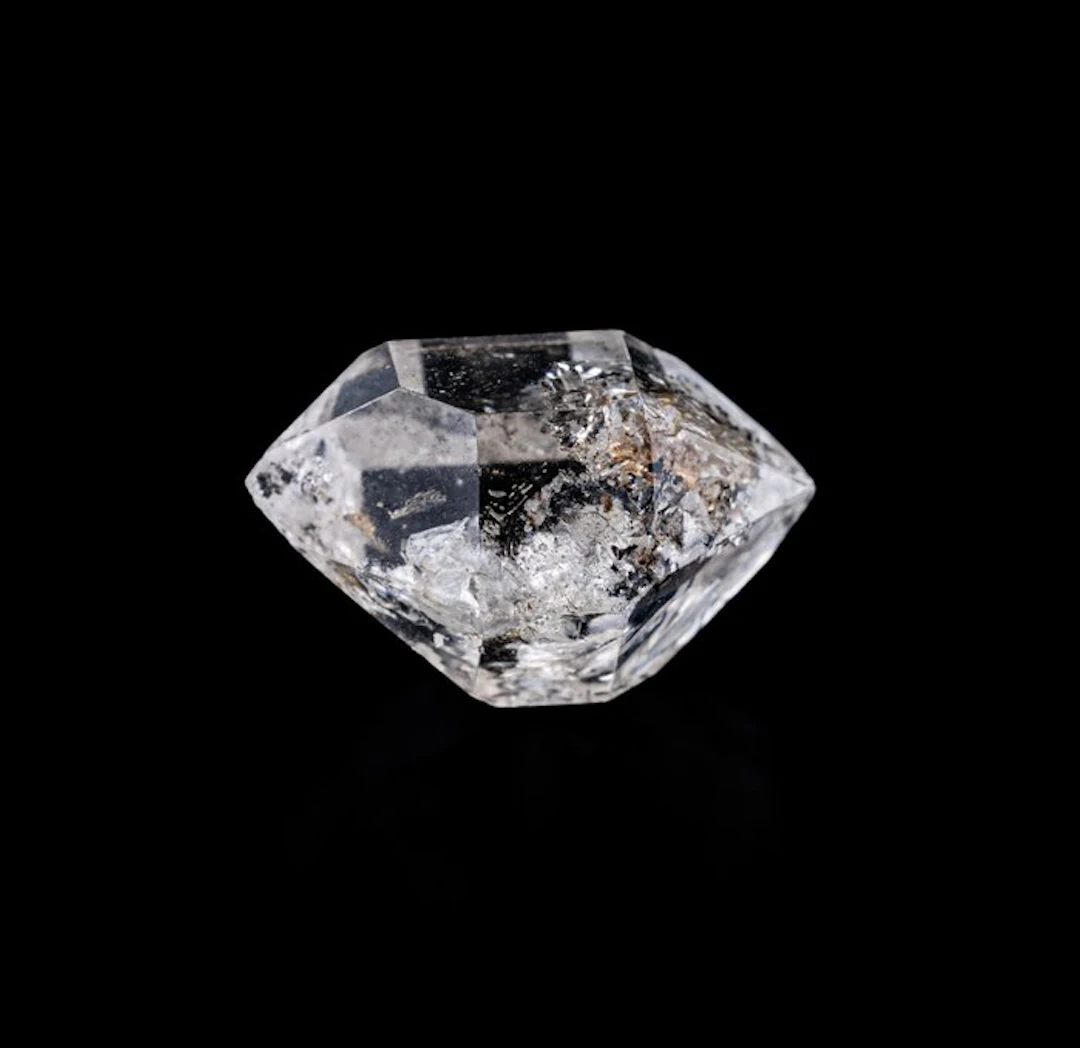 RAREST Herkimer Diamond — 6.40 carats Exceptional clarity...