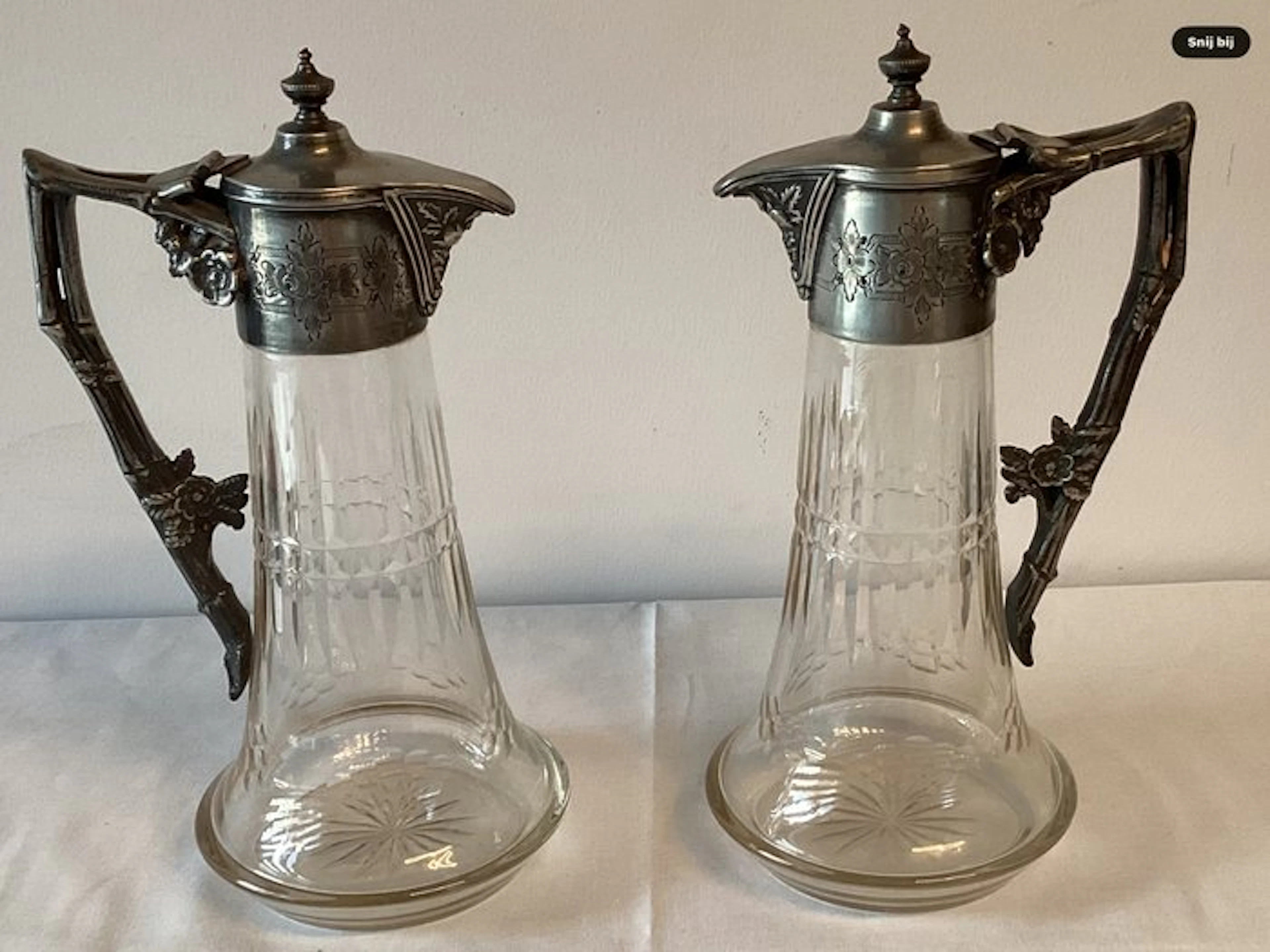 WMF (Württembergische Metallwarenfabrik) - Carafe (2)...