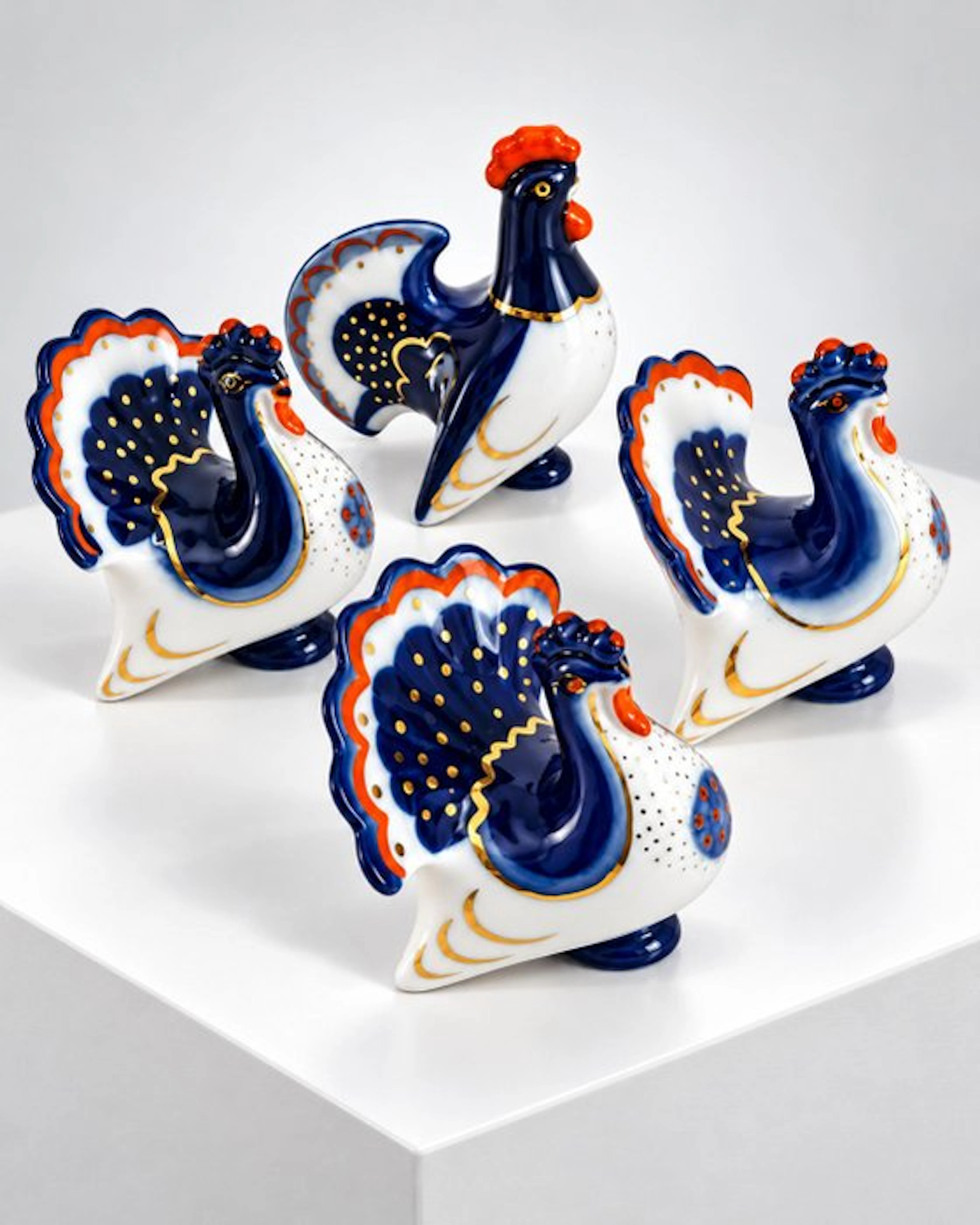 Lomonosov Imperial Porcelain Factory - Salt and pepper...