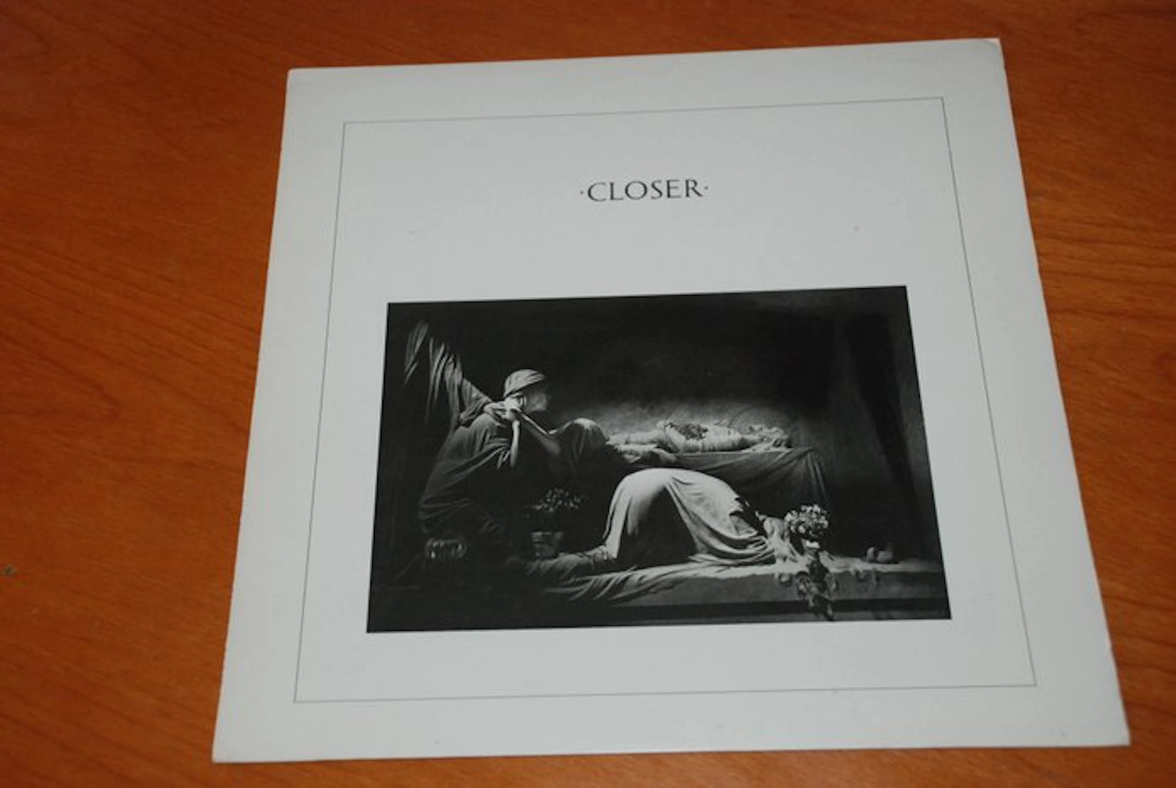 Joy Division - CLOSER - LP - 1st Pressing - 1981