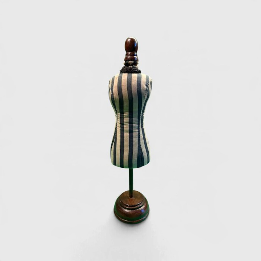 Mannequin - Busto Sartoriale in Miniatura Anni '20 - Tailor's pin cushion