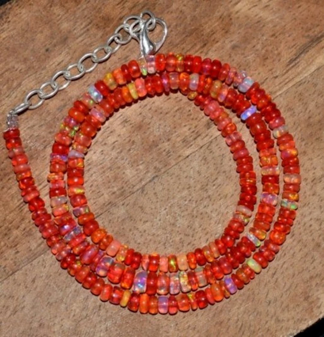 Opal AA ++ Natural Red Mineral- 9 g - (1)