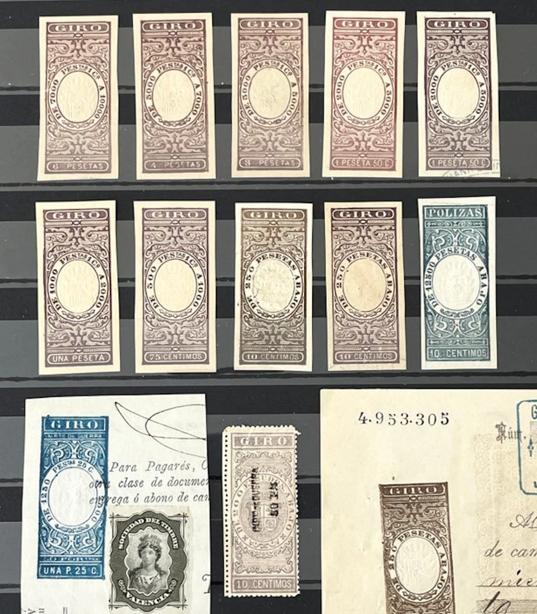 Spain 1870/1895 - Spanish classical prosecutors