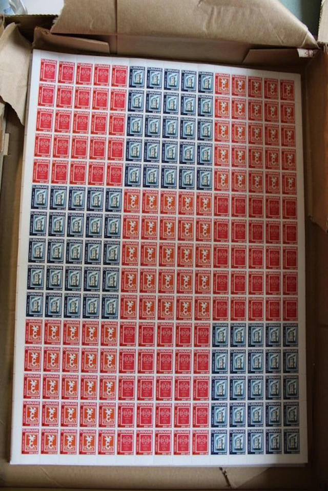 50 years of Europe ** 2006 - Large sheets ** from Suriname Michel €825