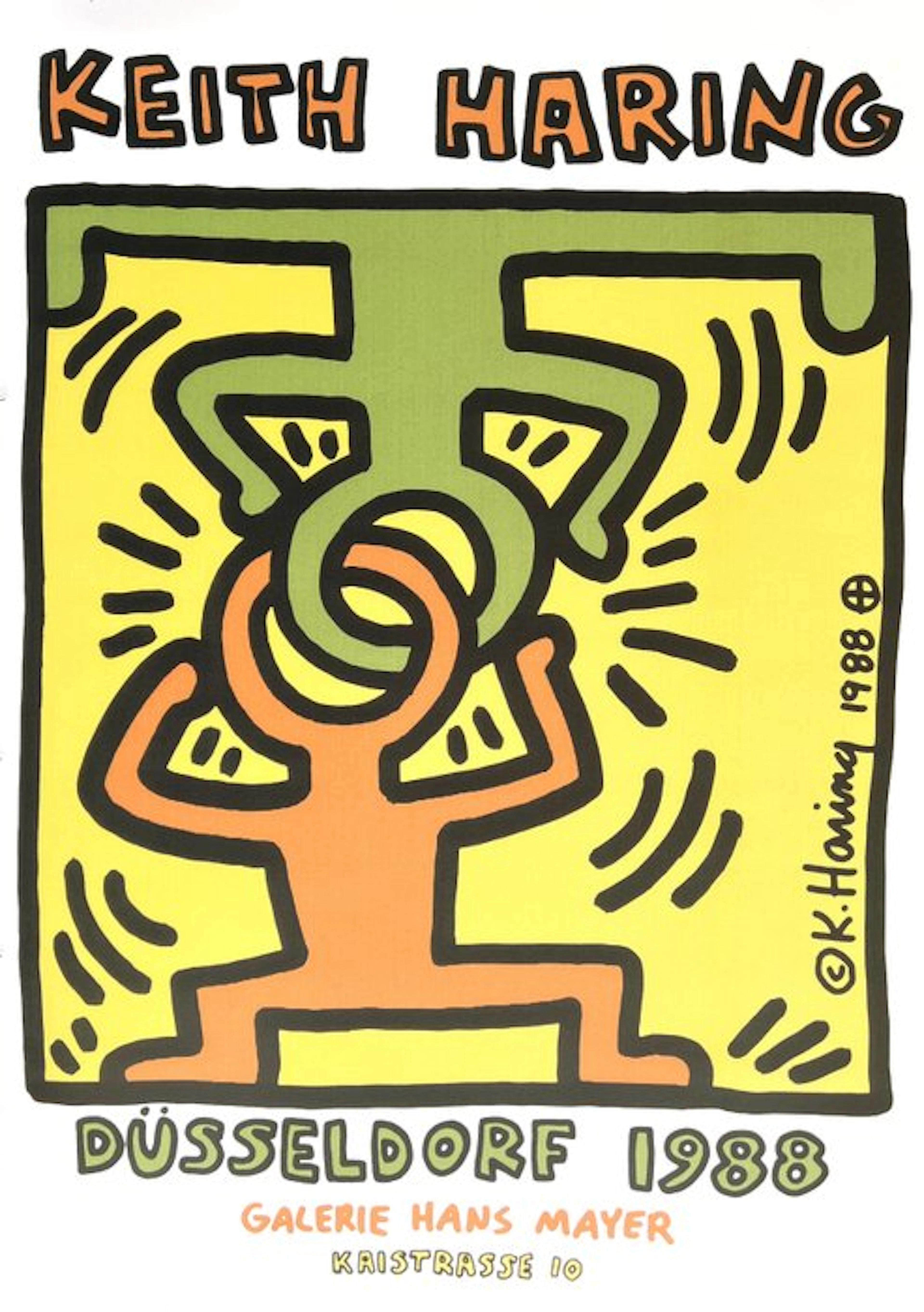 Keith Haring - Keith Haring Düsseldorf 1988 - 1980s