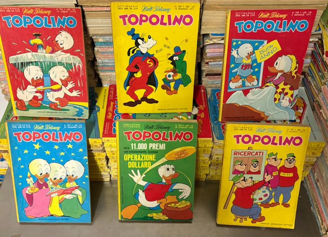 Topolino 702/800 - Lotto di 43 libretti - 43 Comic - First edition