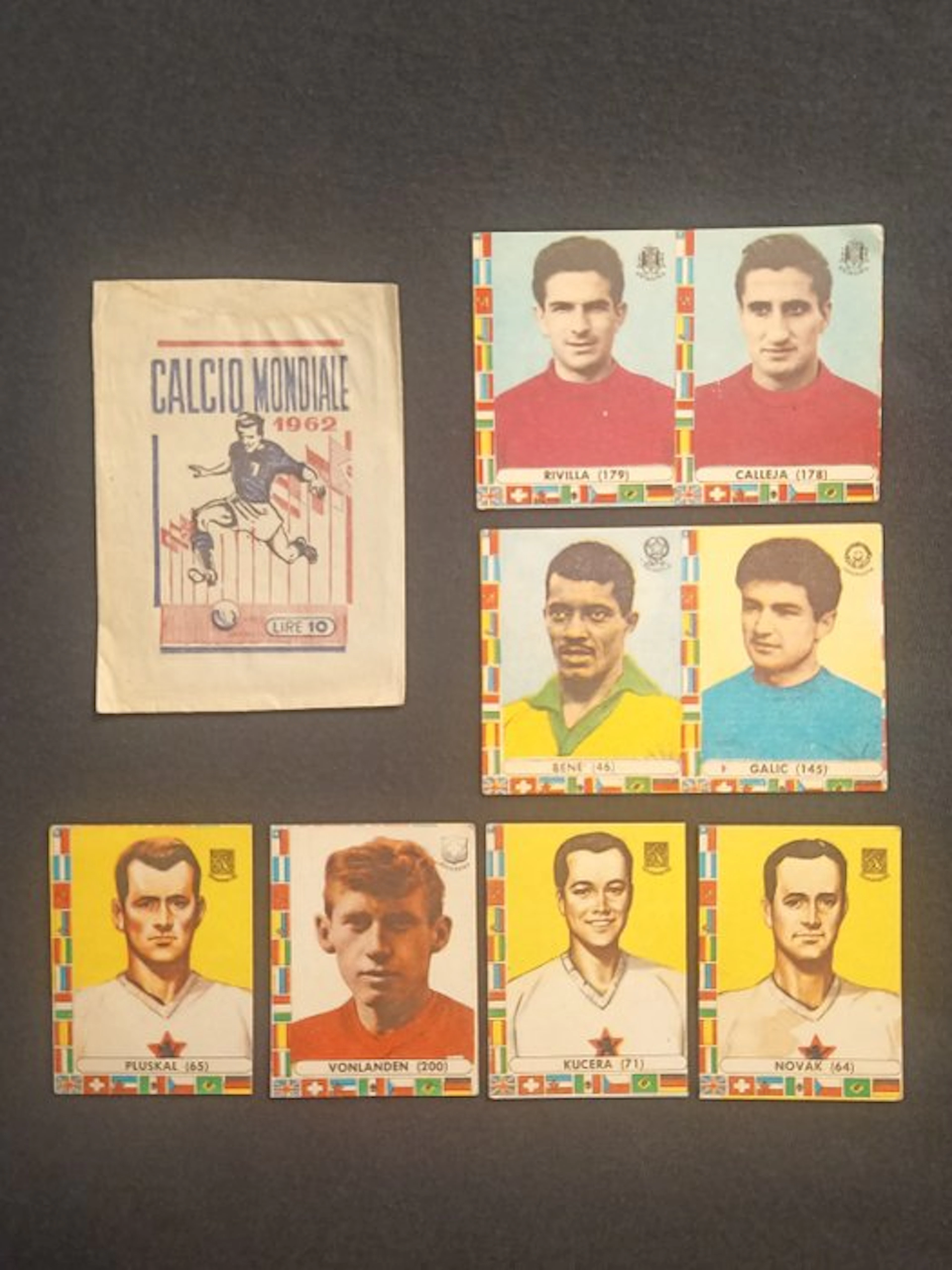 Lampo -Mondiali CILE 1962 Jules Rimet Cup- Original...