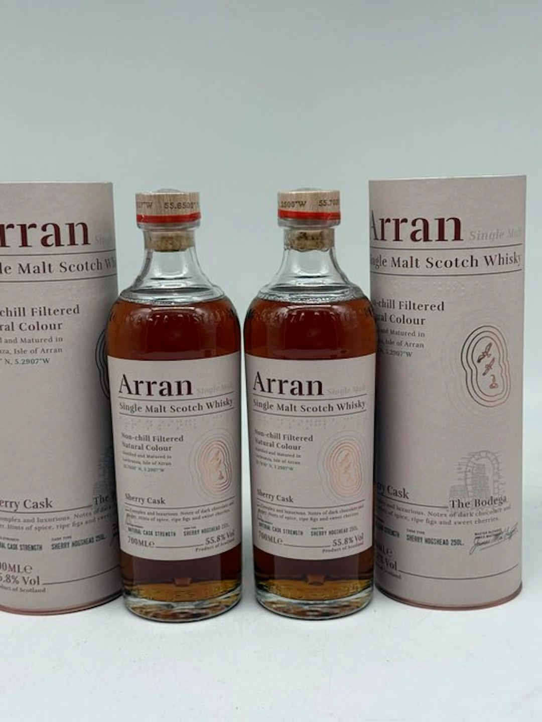 Arran - Sherry Cask The Bodega - Natural Cask Strength - 700ml - 2 bottles