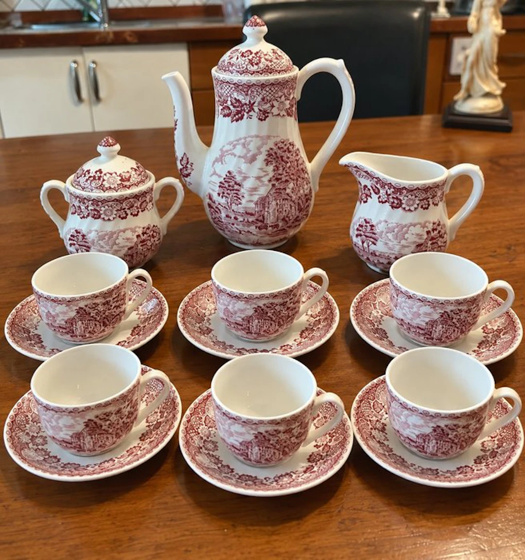 Table service for 6 (15) - Earthenware - Barratts Staffordshire Wa