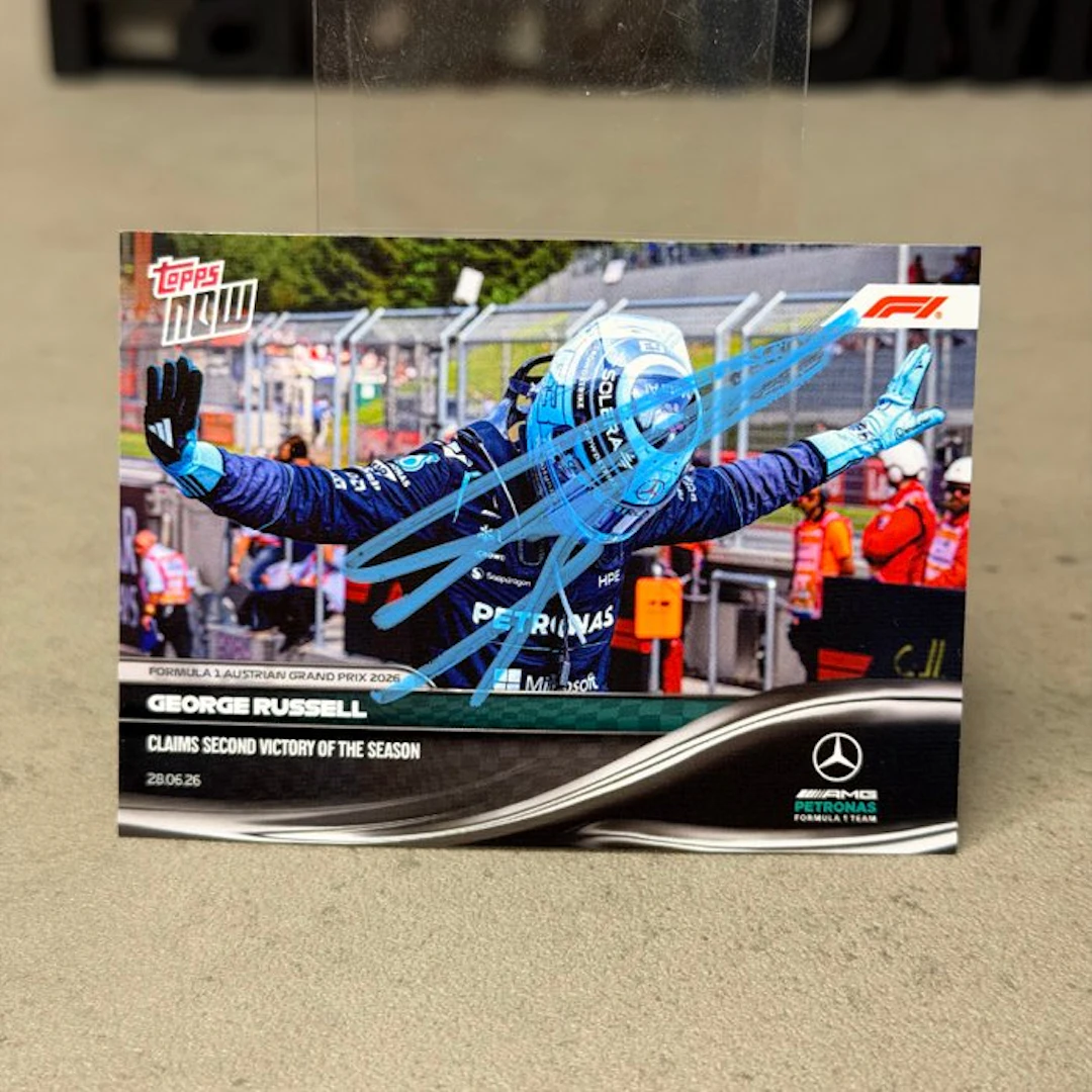 Mercedes - Topps Now - Claims Second Victory of the...