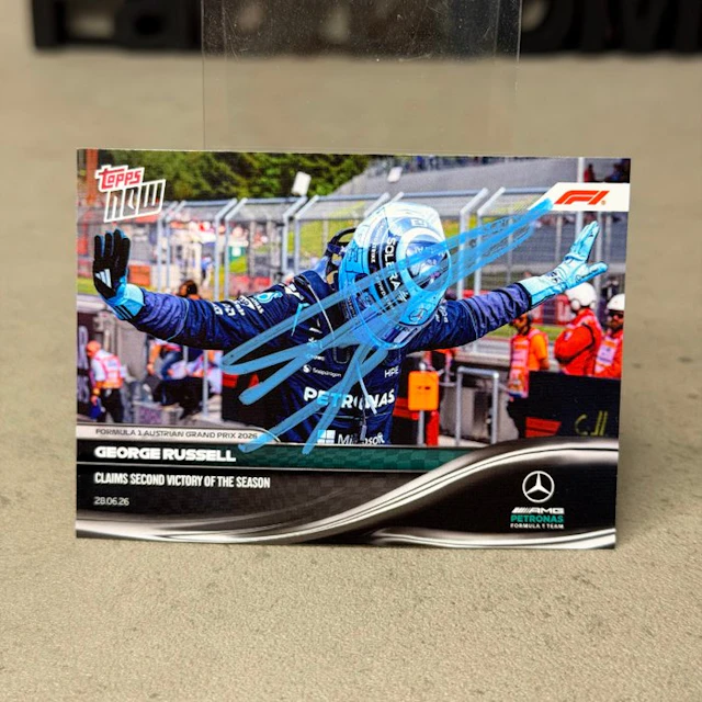 Mercedes - Topps Now - Claims Second Victory of the...