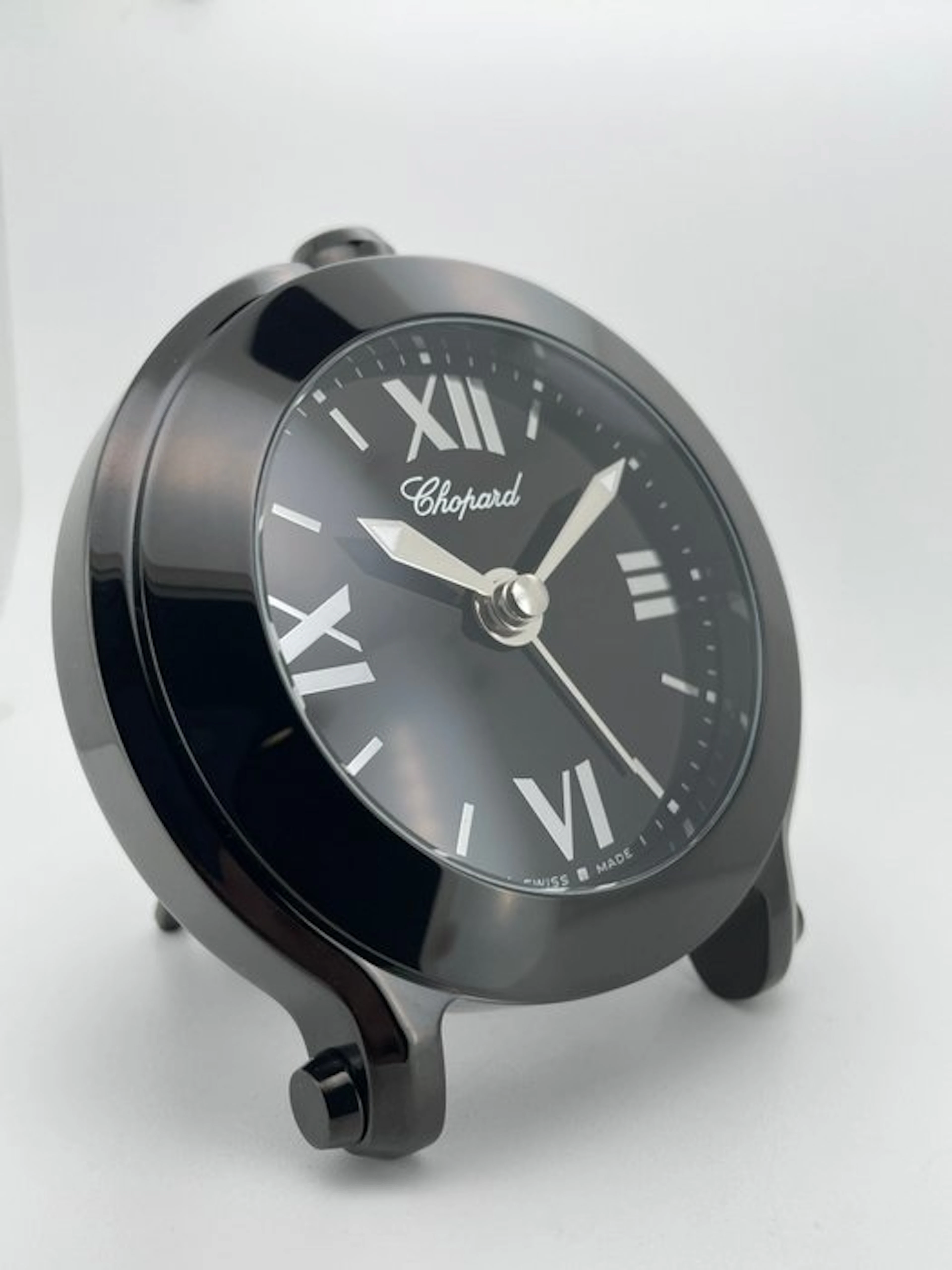 Table clock - Chopard - Contemporary Steel - 2010-2020 - Happy Sport