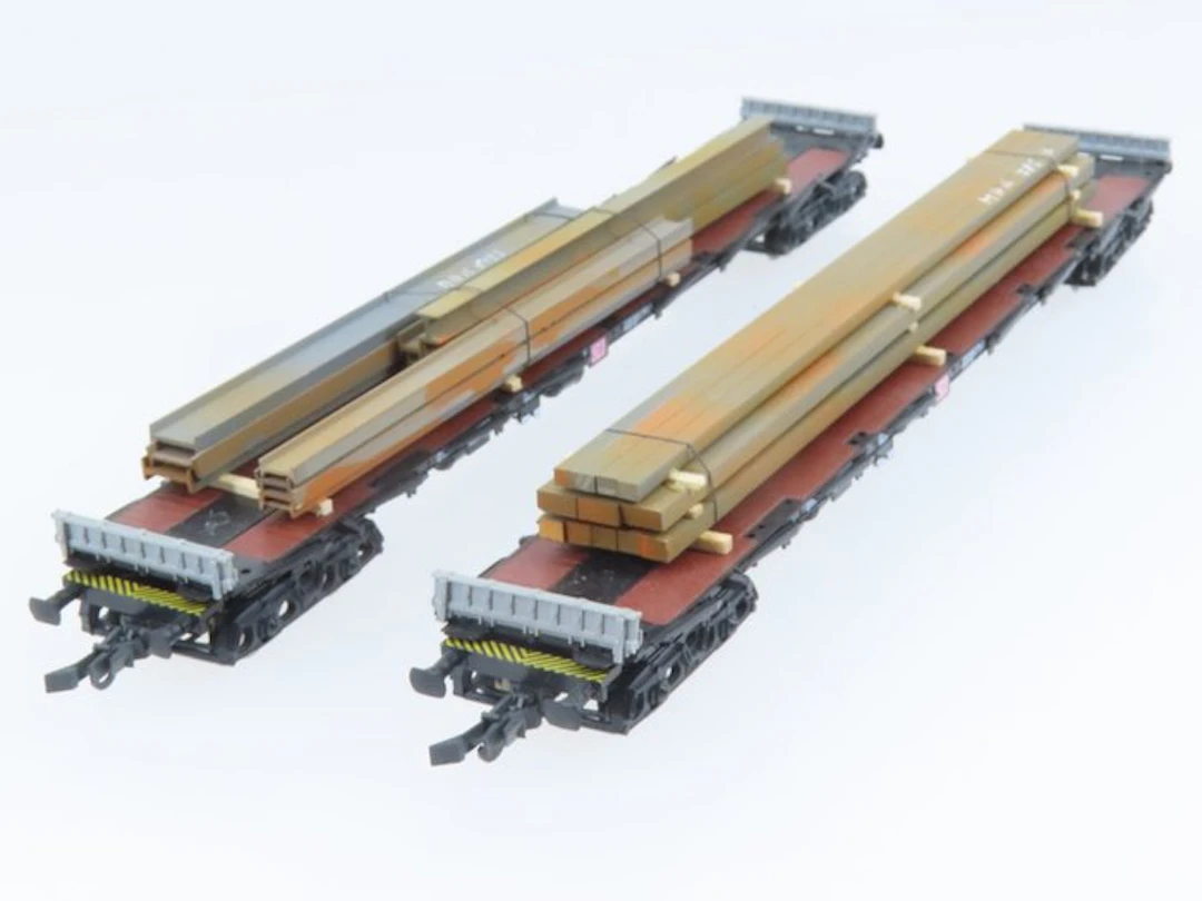 Roco H0 - 47894/47896 - Model train freight carriage (2)...