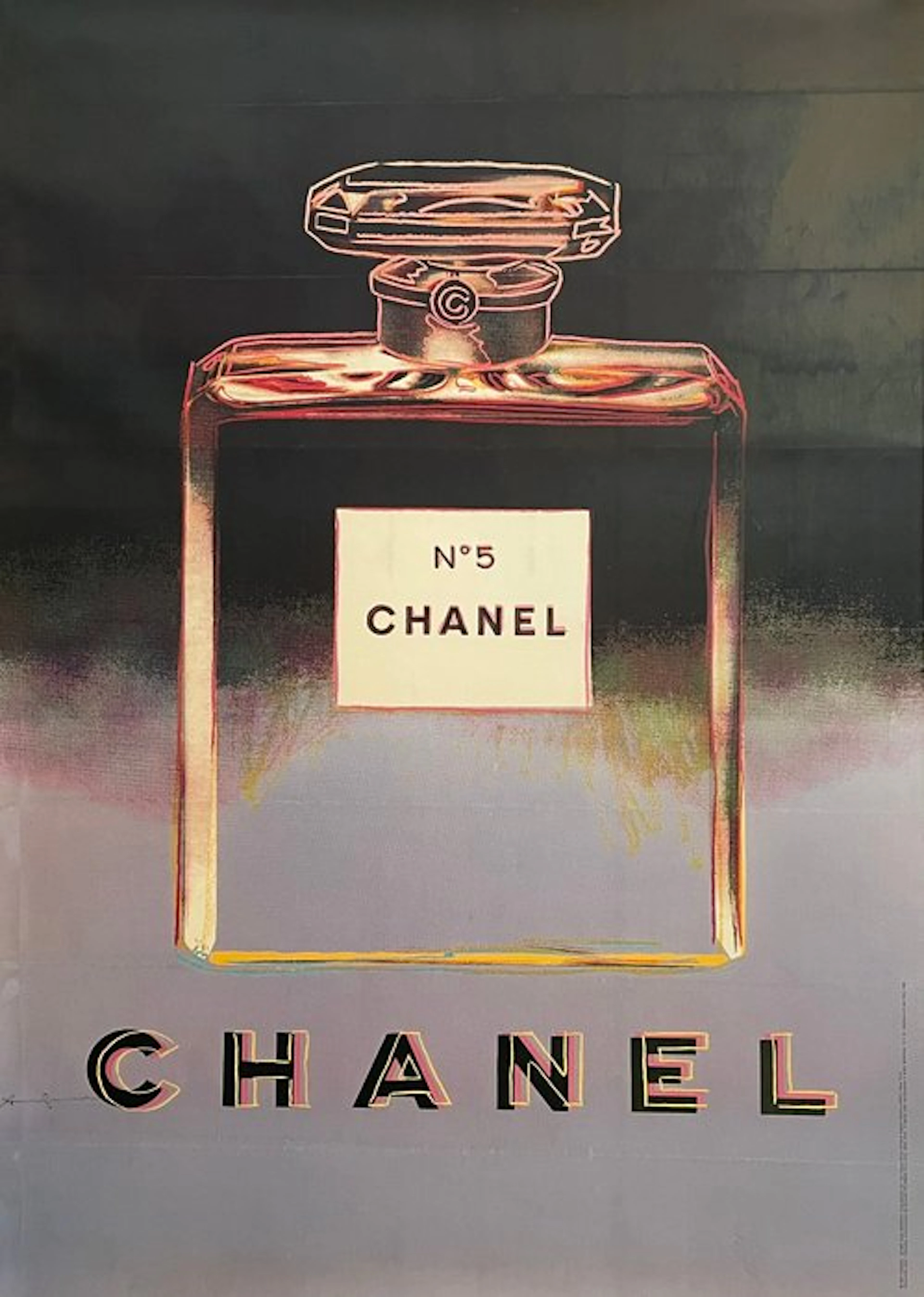 Andy Warhol - CHANEL (VIOLET) Big size - 1990s