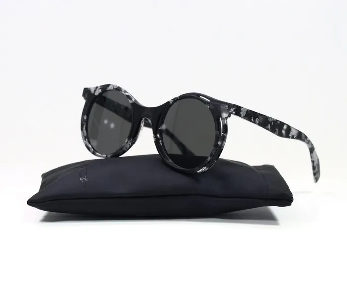 Yohji Yamamoto sunglasses YY5021 dark brown frame Yohji Yamamoto - Sonnenbrille YY5021 115 - braun - Cat*3  main image 4