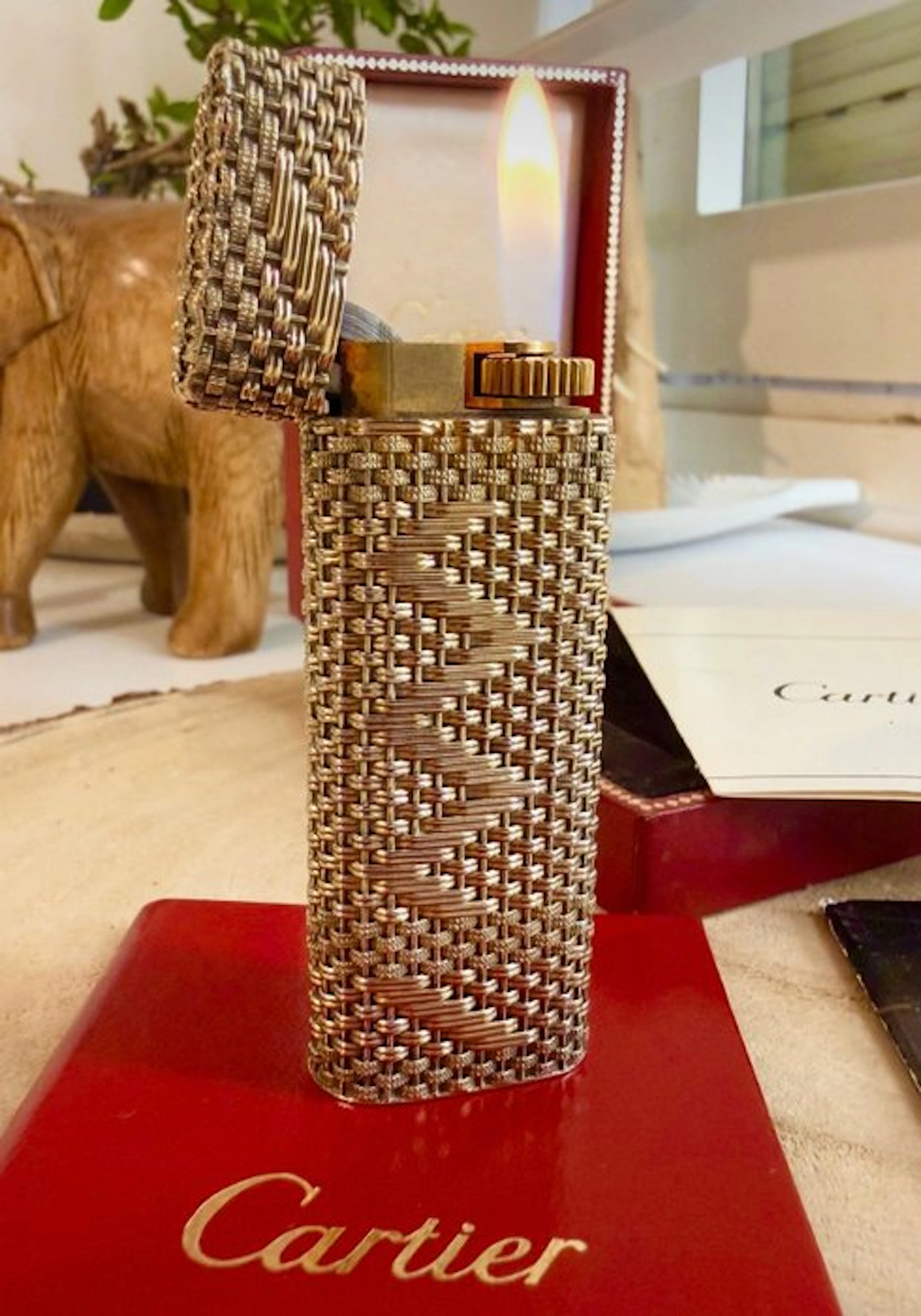 Cartier - LIMITED “8” nº430 Full set - Lighter - Gold-plated