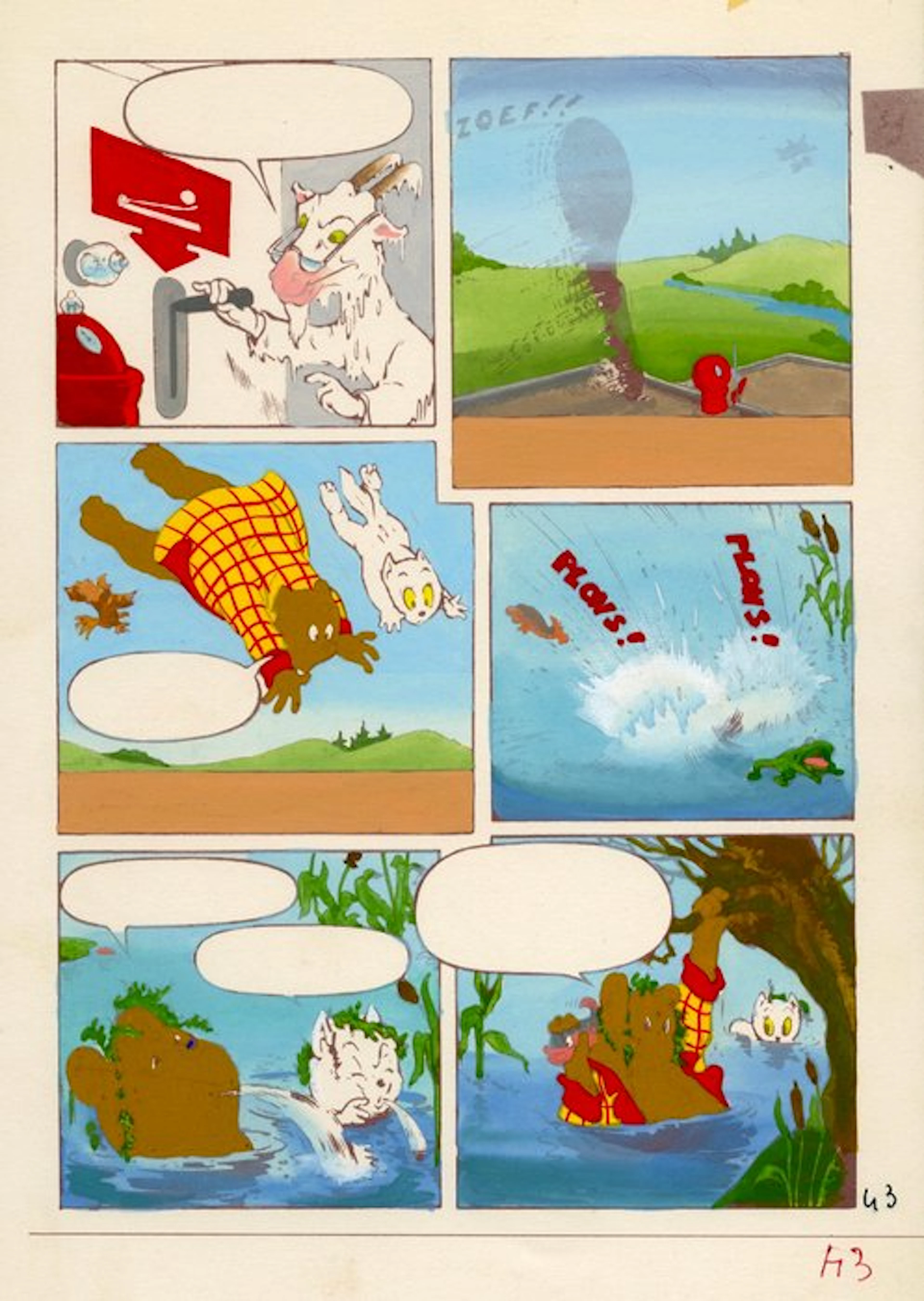 Toonder, Marten - 1 coloring page - Marten Toonder...