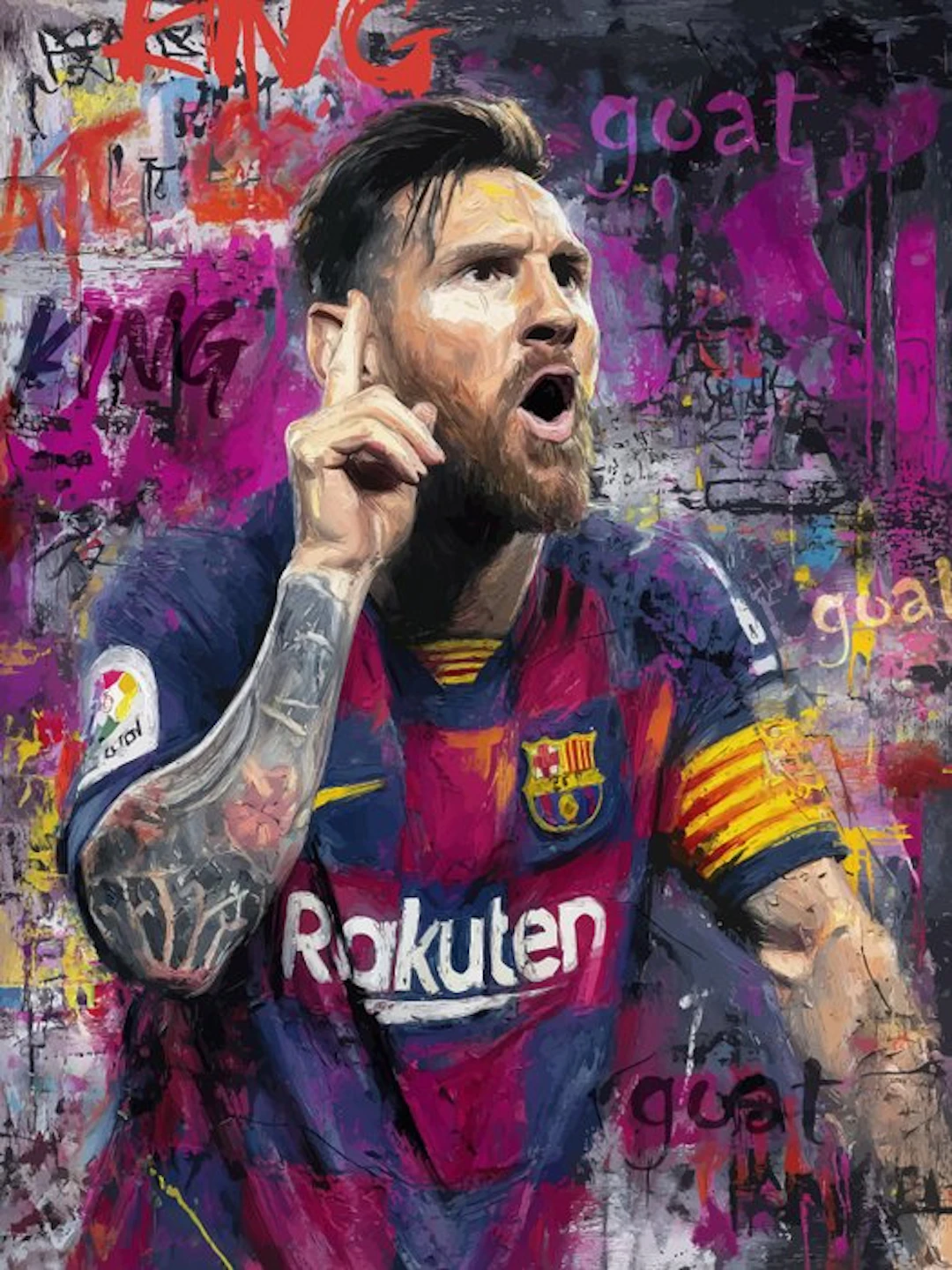 IPR Graph - Lionel Messi: "Abstract de Balón de Oro"